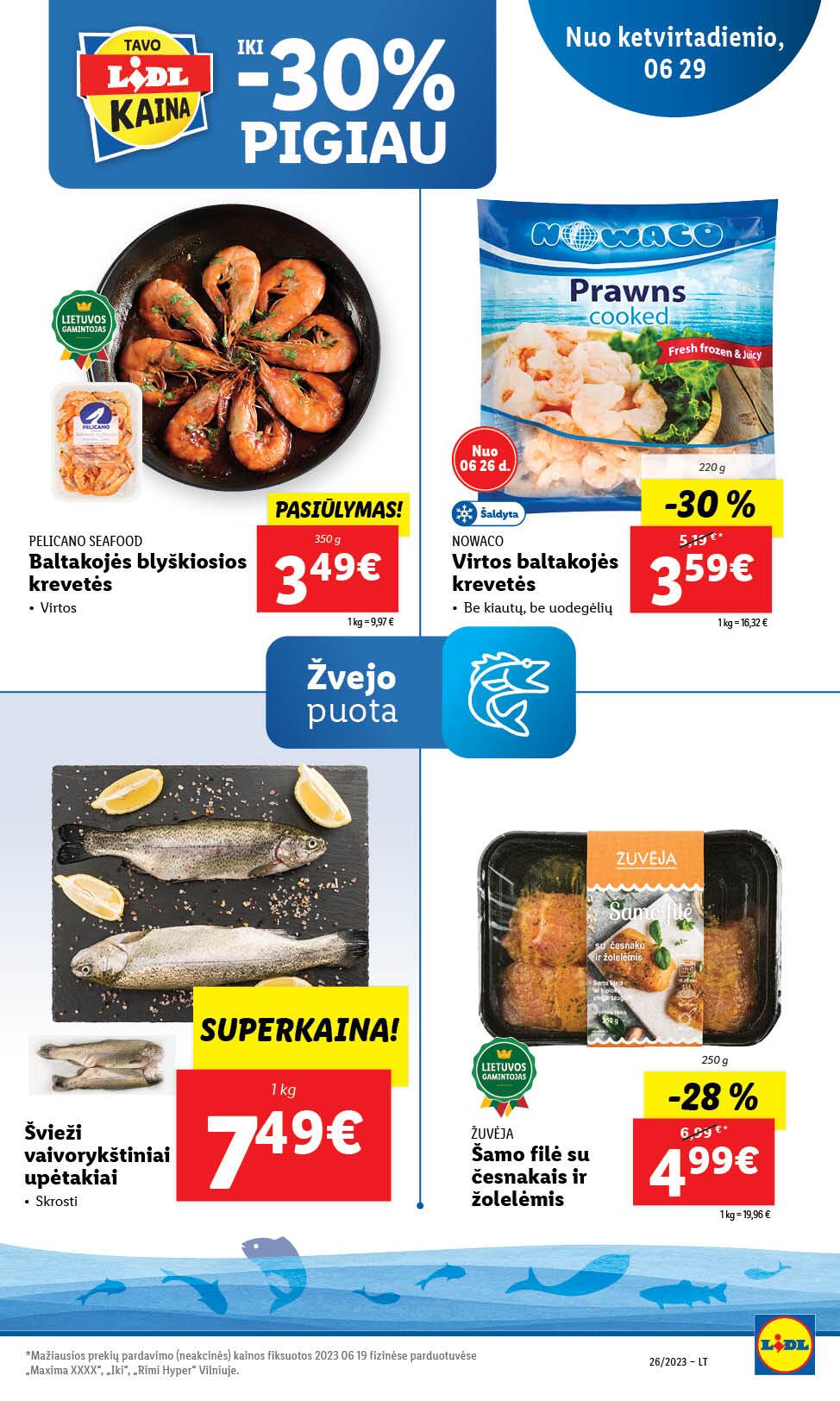 Naujausias LIDL kaininis katalogas 2023.06.26 - 2023.07.02