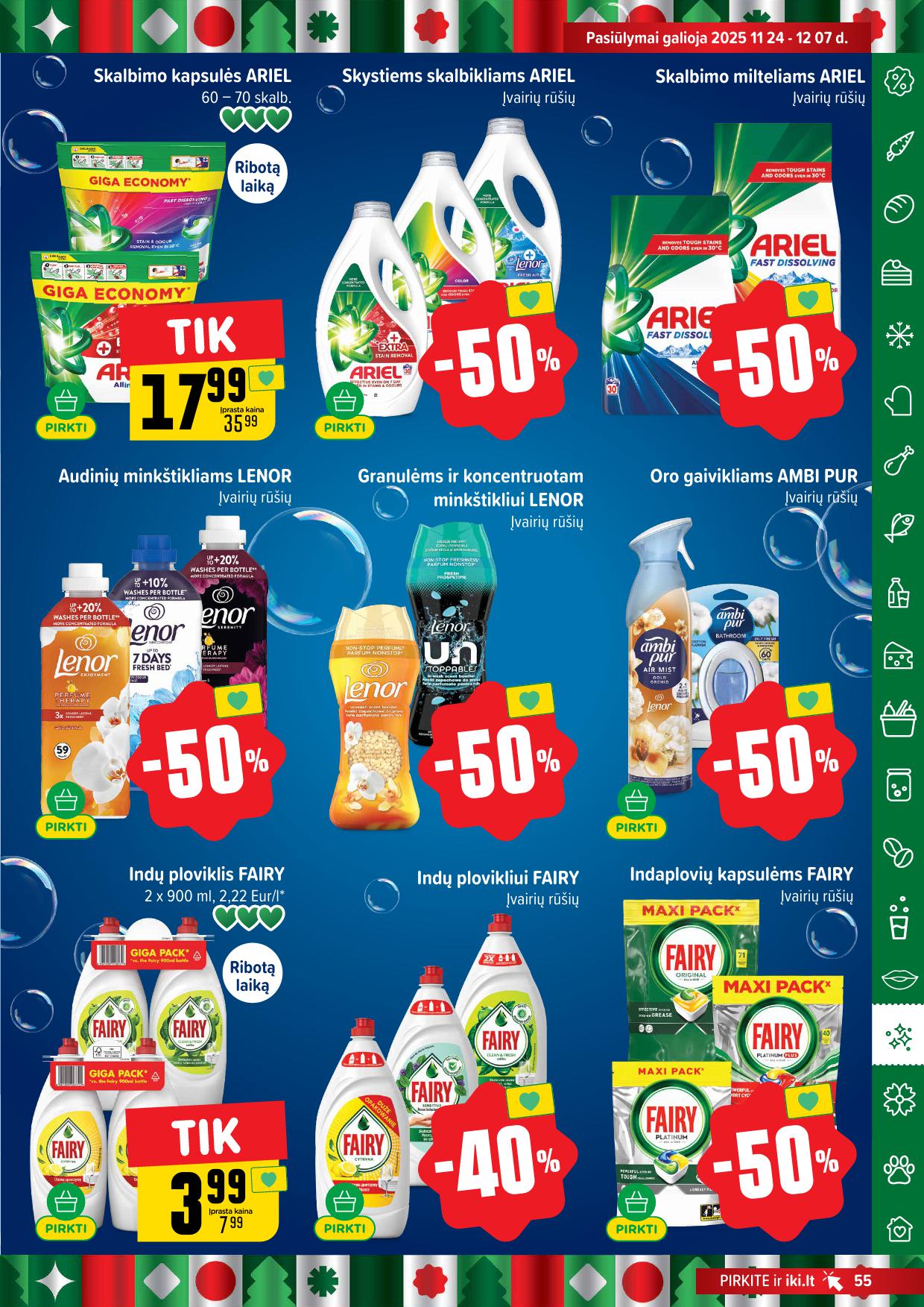 Naujausias IKI kaininis katalogas 2025.12.01 - 2025.12.07