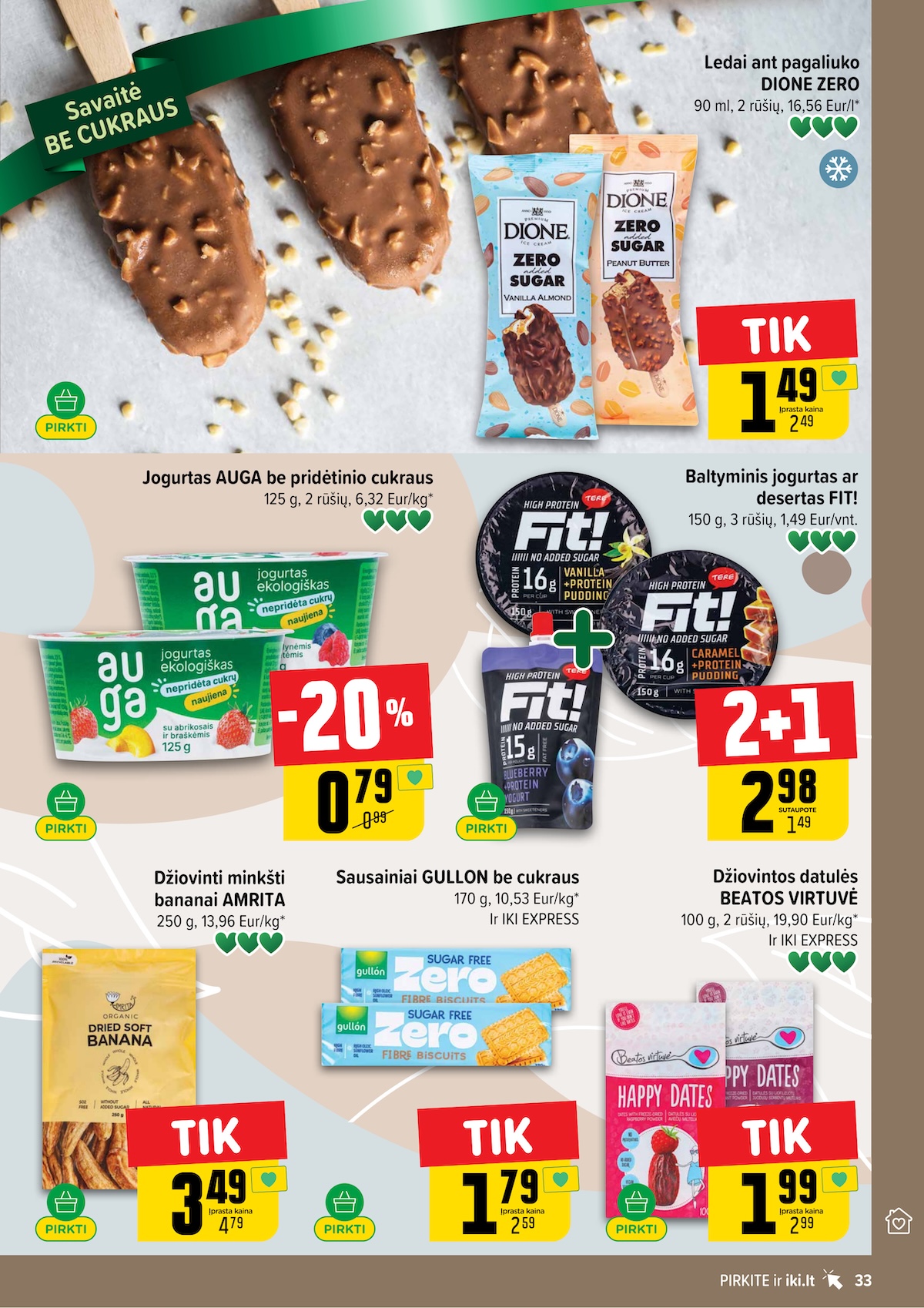 IKI SAVAITĖLĖ akcijų ir nuolaidų leidinys Nr.17 2026.04.20 - 2026.04.26