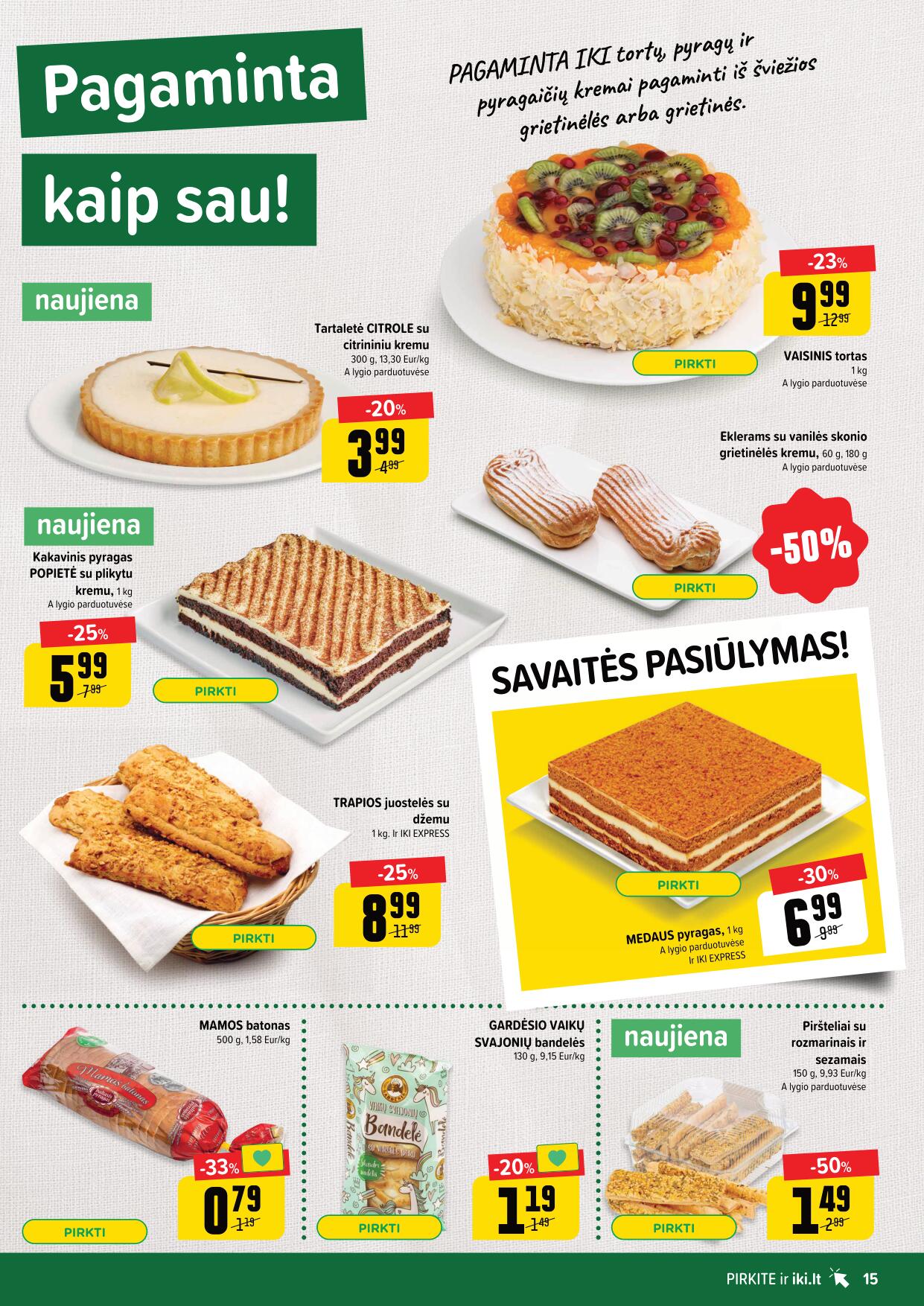 Naujausias IKI kaininis katalogas 2023.06.12 - 2023.06.18