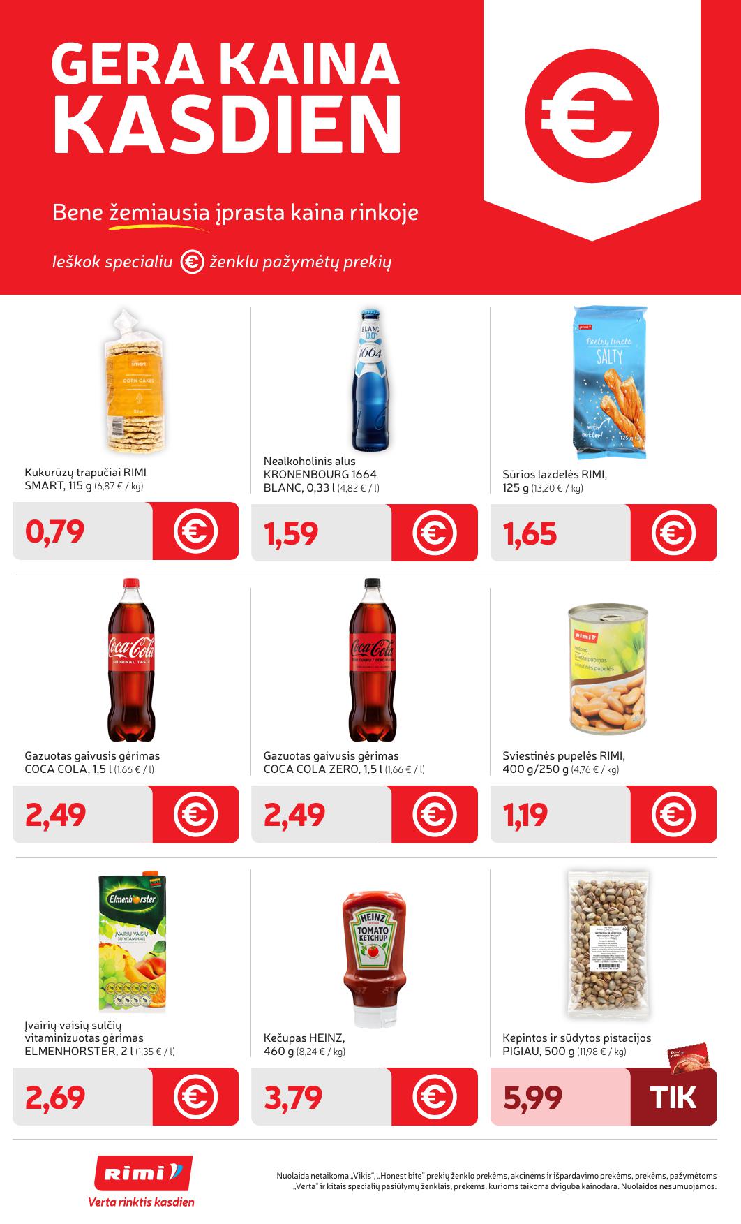 Naujausias RIMI kaininis katalogas 2026.04.21 - 2026.04.27