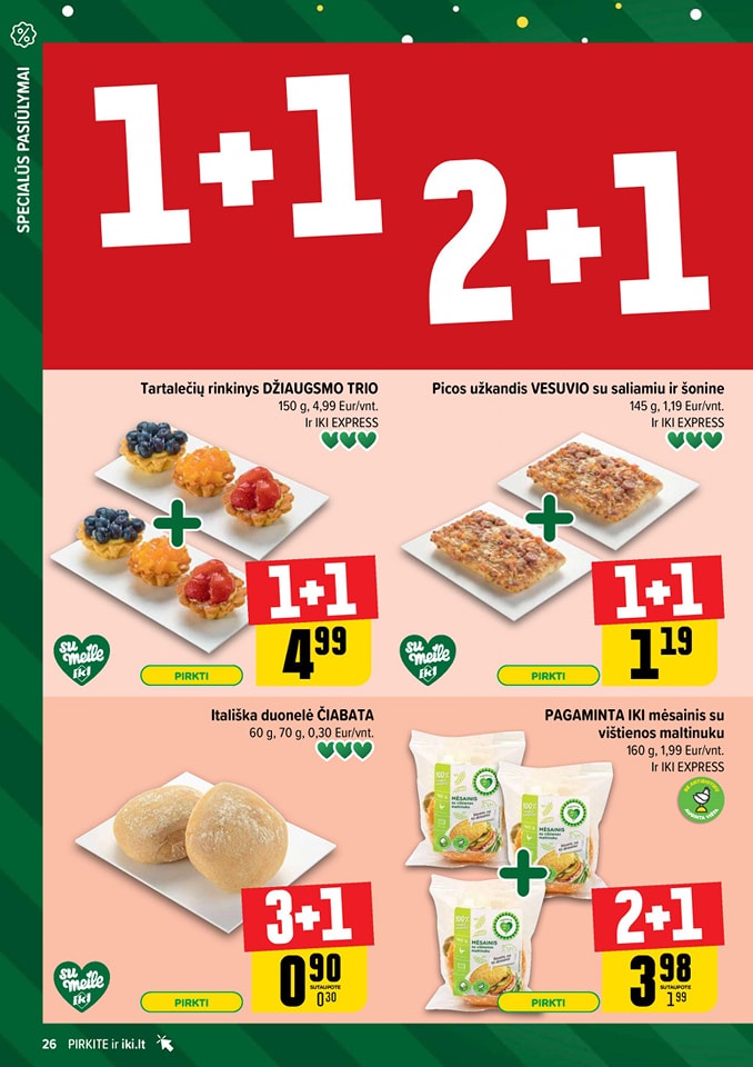 Naujausias IKI kaininis katalogas 2024.12.30 - 2025.01.05