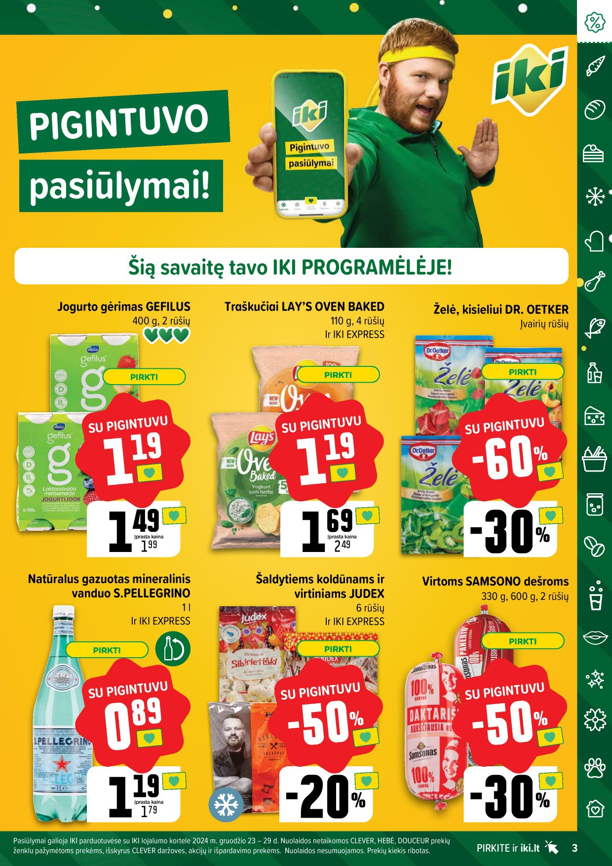 Naujausias IKI kaininis katalogas 2024.12.23 - 2024.12.29