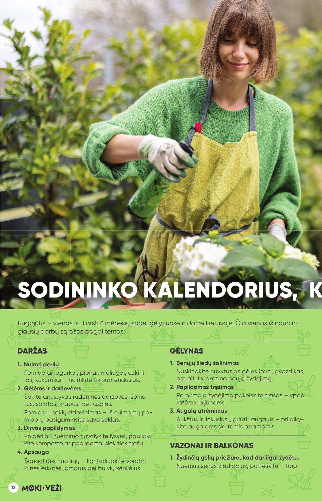 Naujas MOKI VEŽI akcijų ir nuolaidų leidinys Nr.8 2025.07.24 iki 2025.08.19