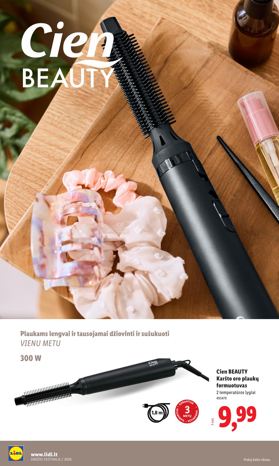 LIDL nuolaidų katalogas "Grožio festivalis" galioja nuo 2026.02.12