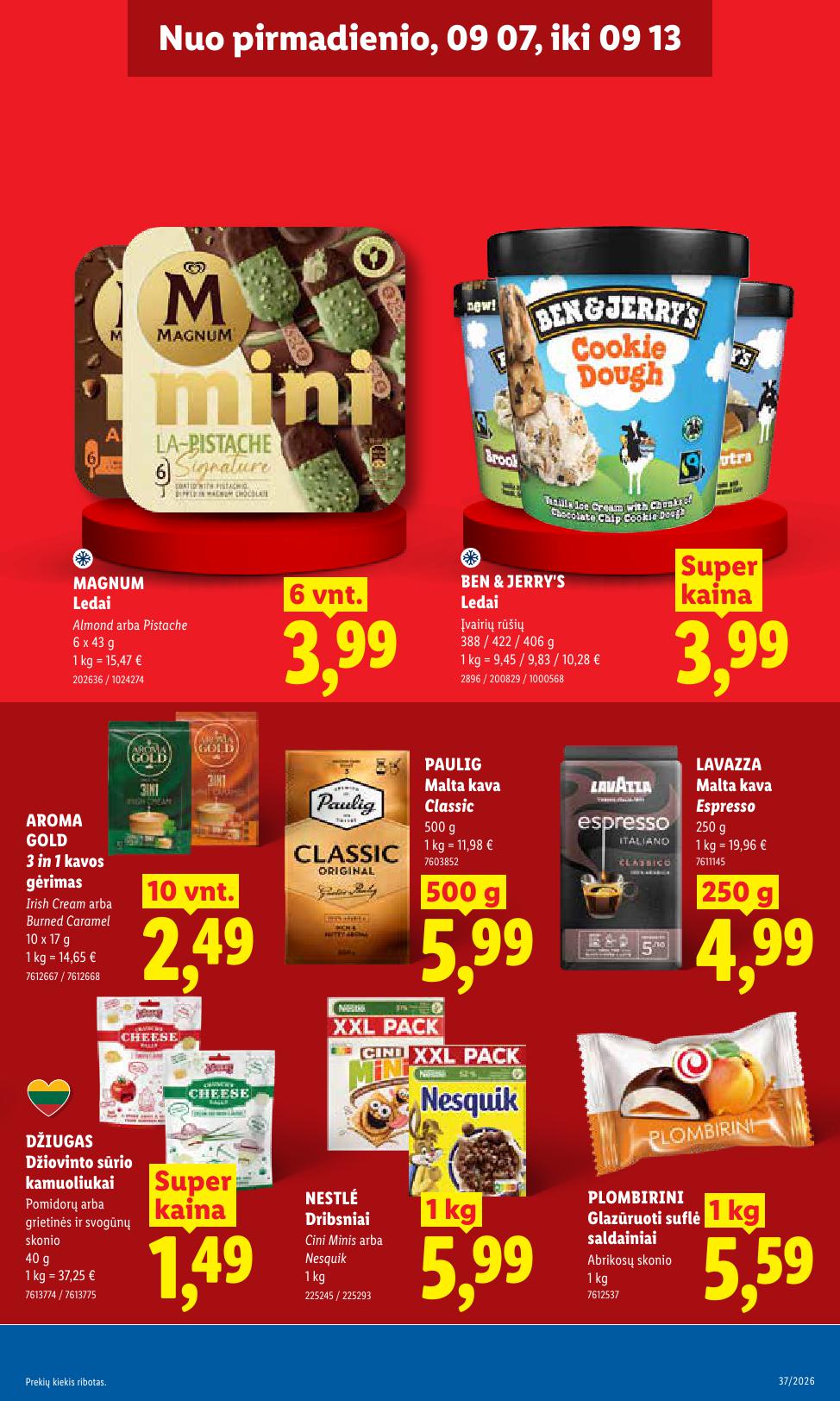 Naujas LIDL leidinys nuo 2026.09.07 iki 2026.09.13