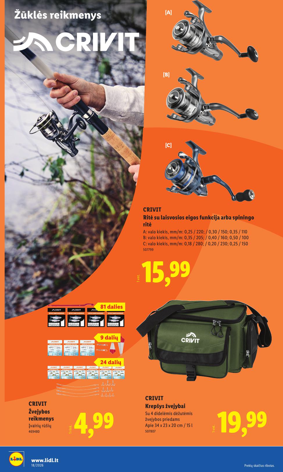 LIDL ne maisto prekių leidinys 2026.04.27 - 2026.05.03