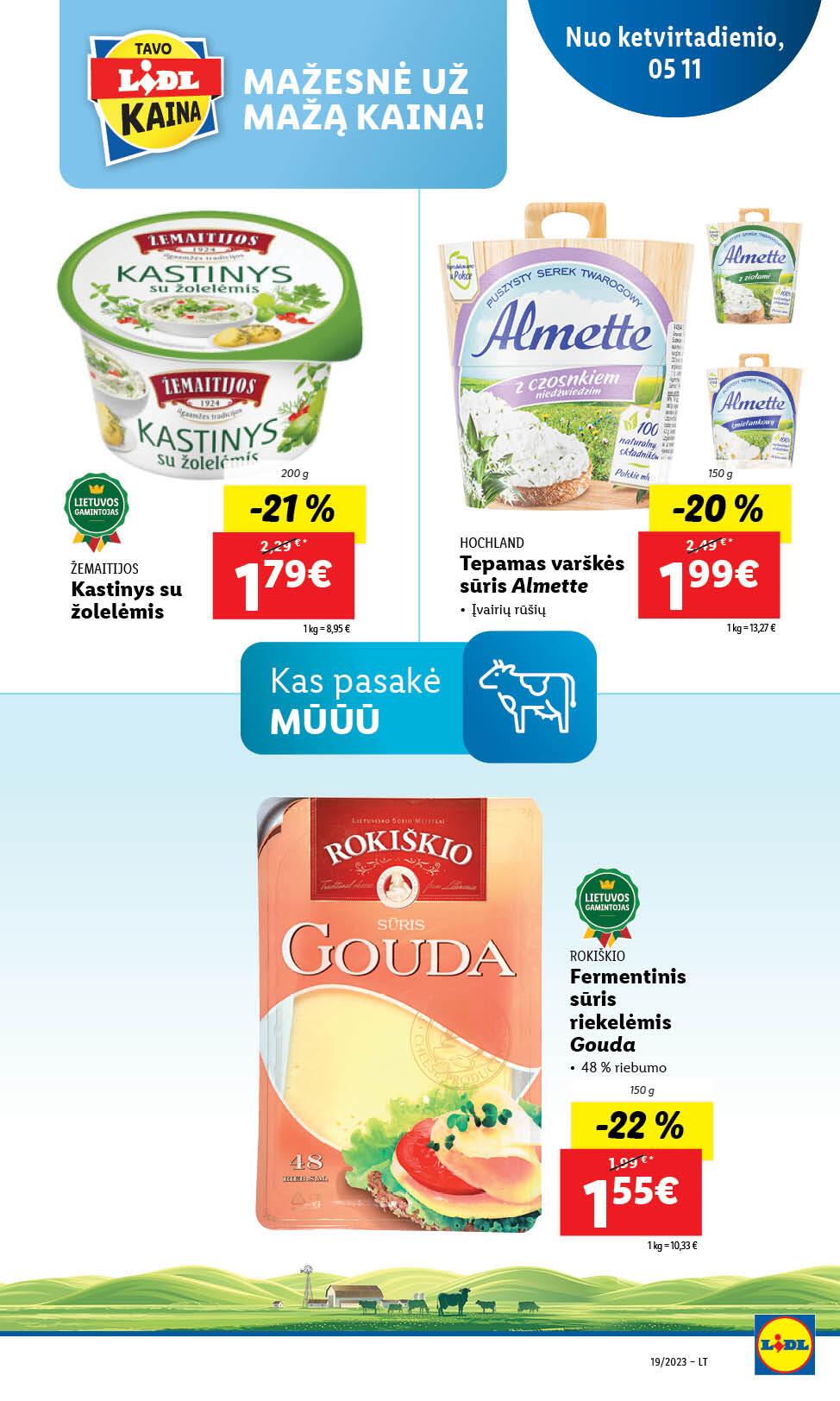 Naujausias LIDL kaininis katalogas 2023.05.08 - 2023.05.14