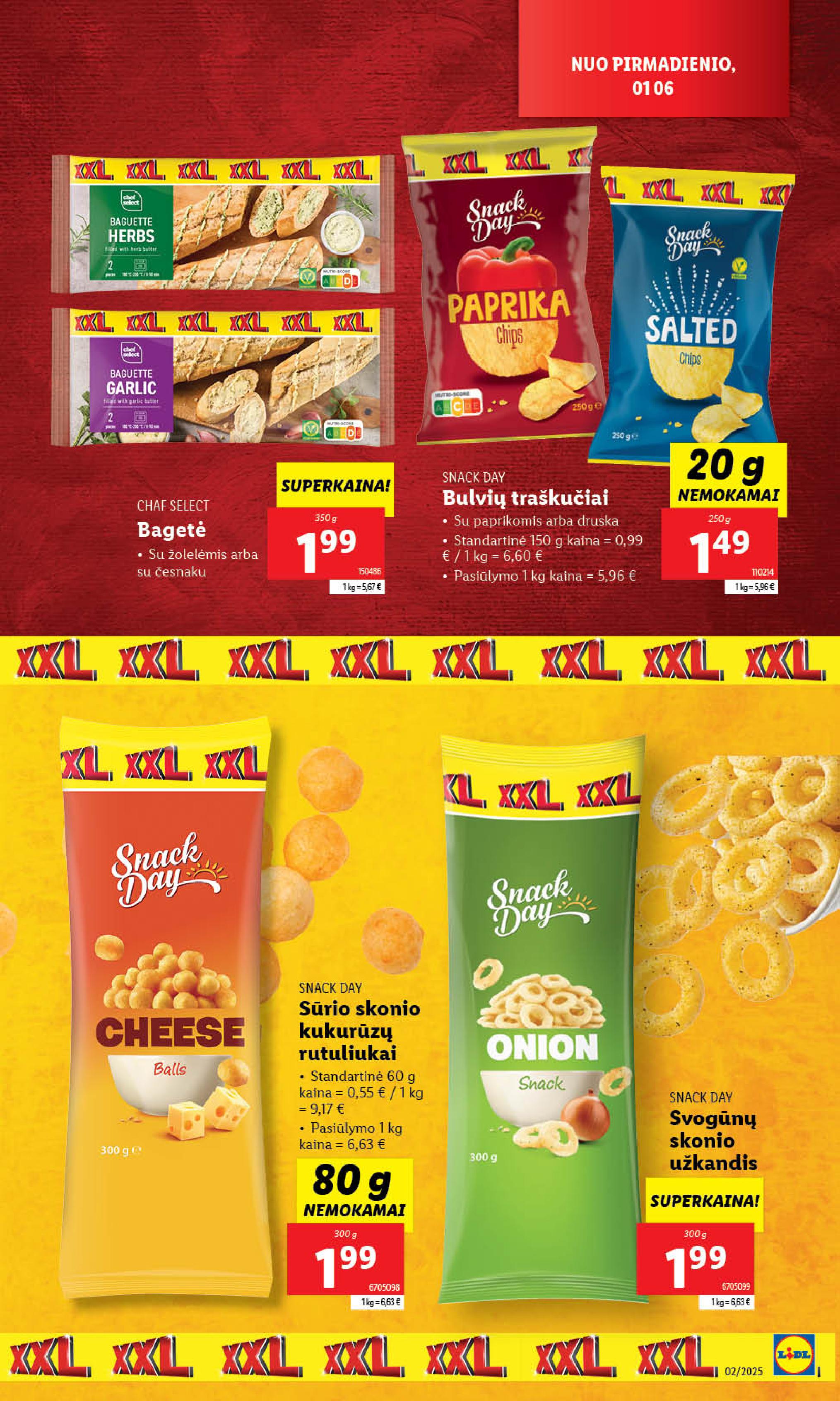 Naujausias LIDL kaininis katalogas 2025.01.06 - 2025.01.12