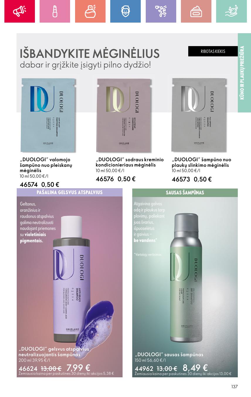 Naujas ORIFLAME katalogas galioja 2025.05.11 - 2025.05.31