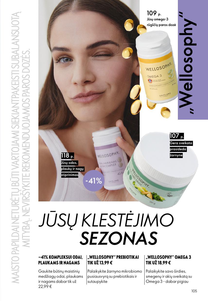 Naujas ORIFLAME katalogas galioja 2026.04.22 - 2026.05.12