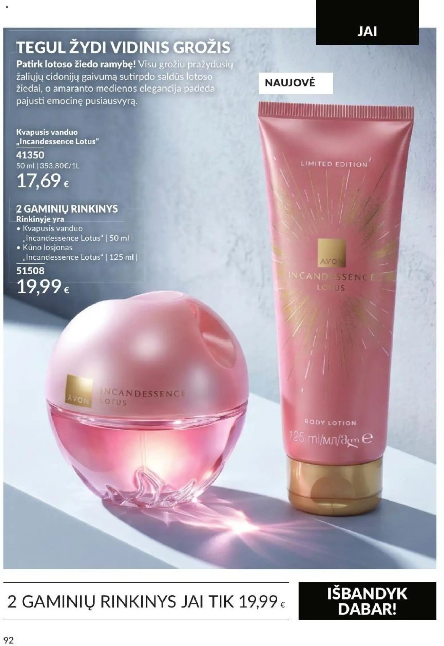 AVON katalogas galioja 2026.09.01 - 2026.09.30
