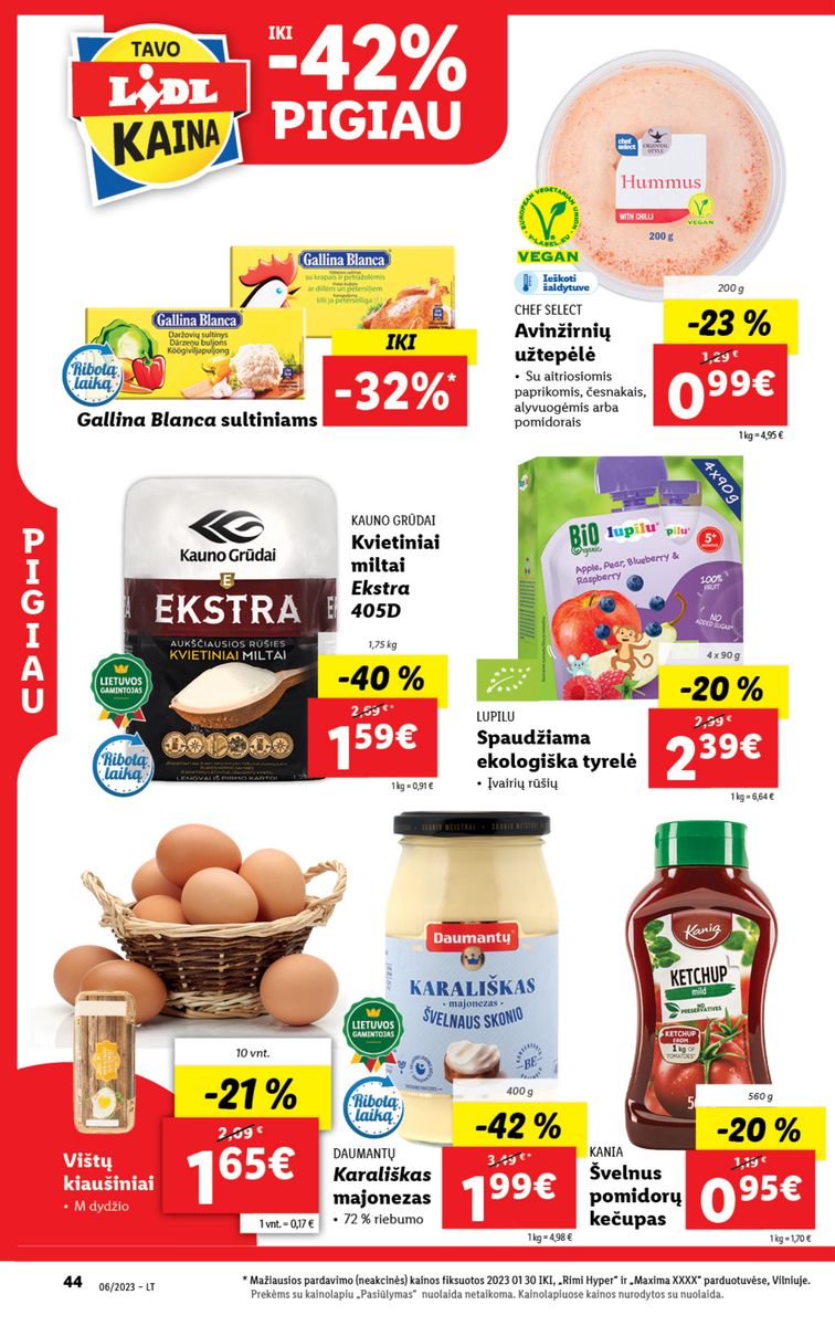 Naujausias LIDL kaininis katalogas 2023.02.06 - 2023.02.12