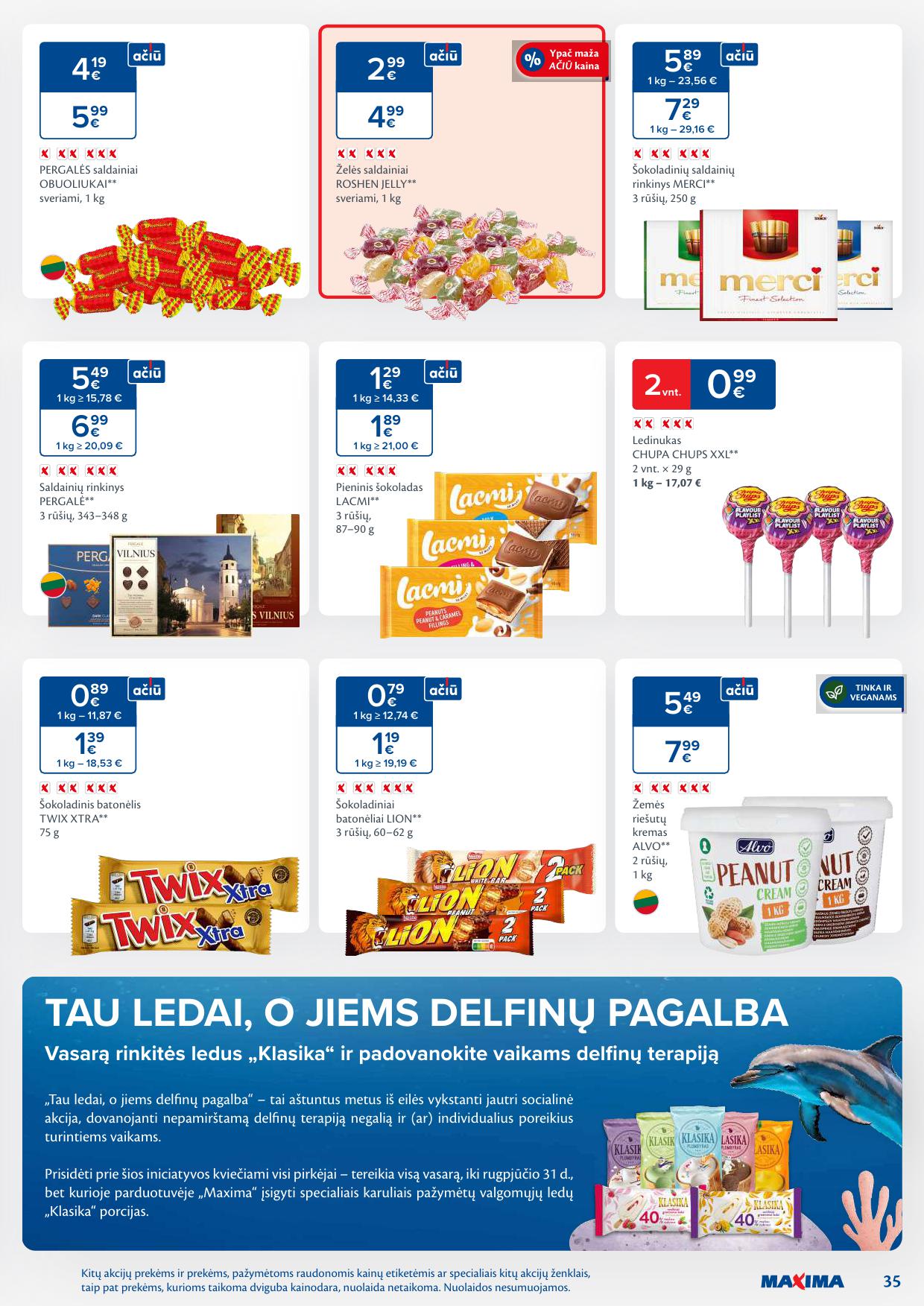 Naujas MAXIMA leidinys Nr.33 nuo 2025.08.12 iki 2025.08.18