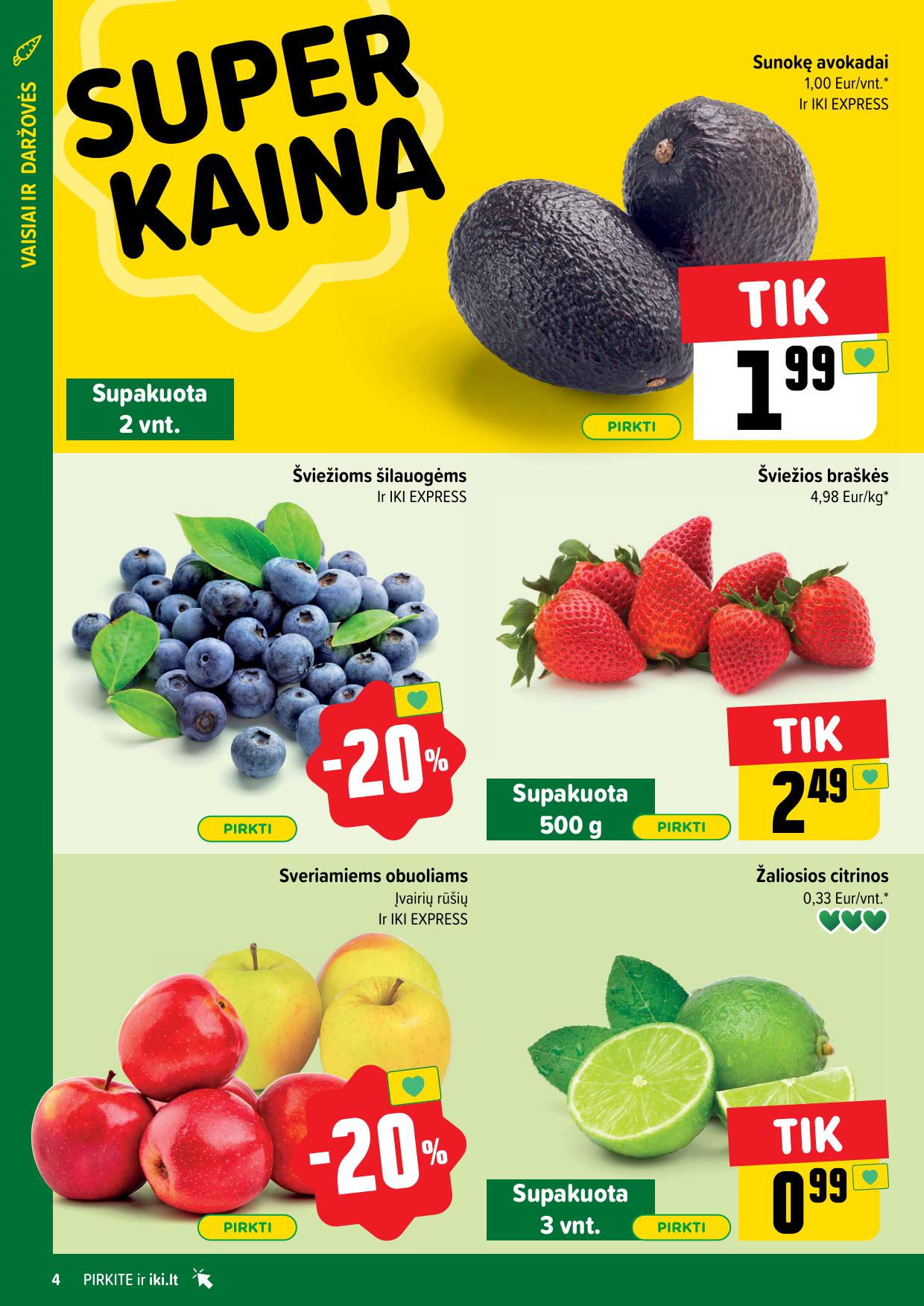 Naujausias IKI kaininis katalogas 2025.05.05 - 2025.05.11