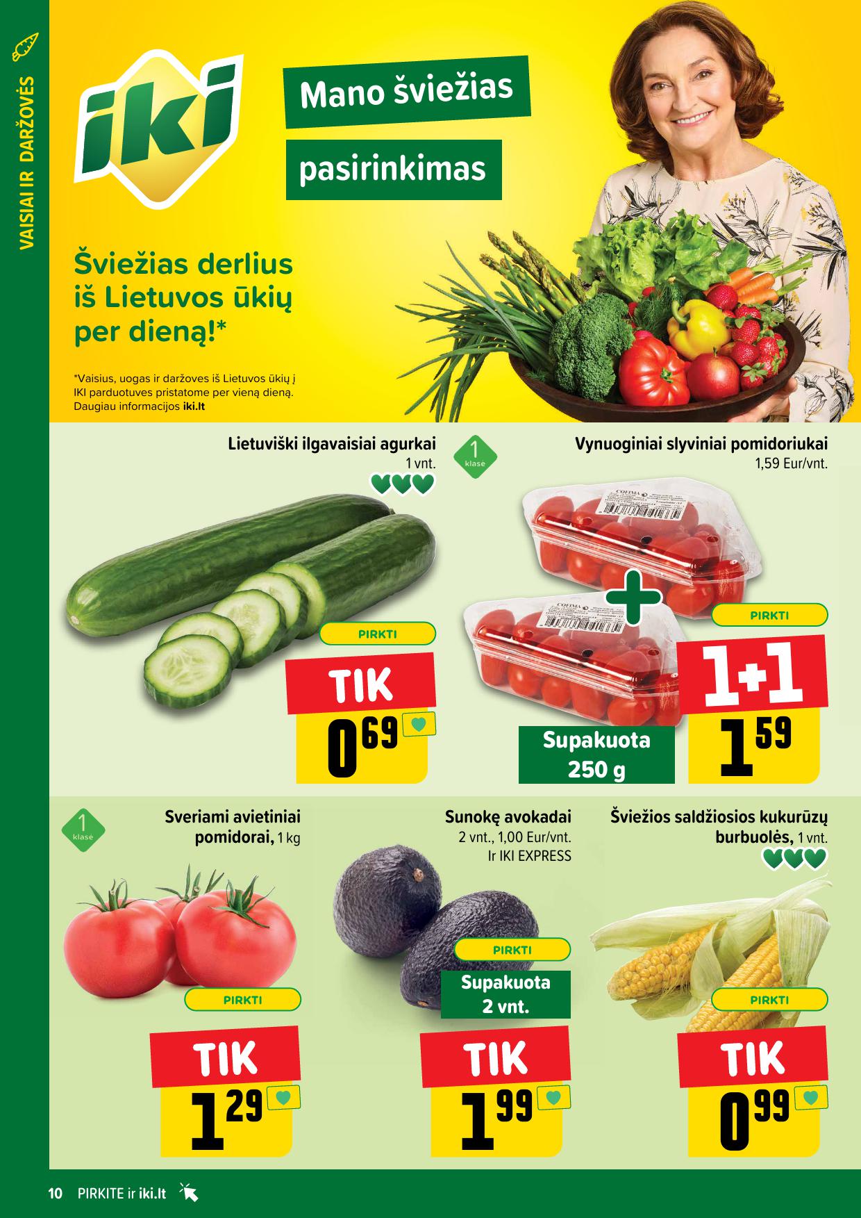 Naujausias IKI kaininis katalogas 2024.07.15 - 2024.07.21