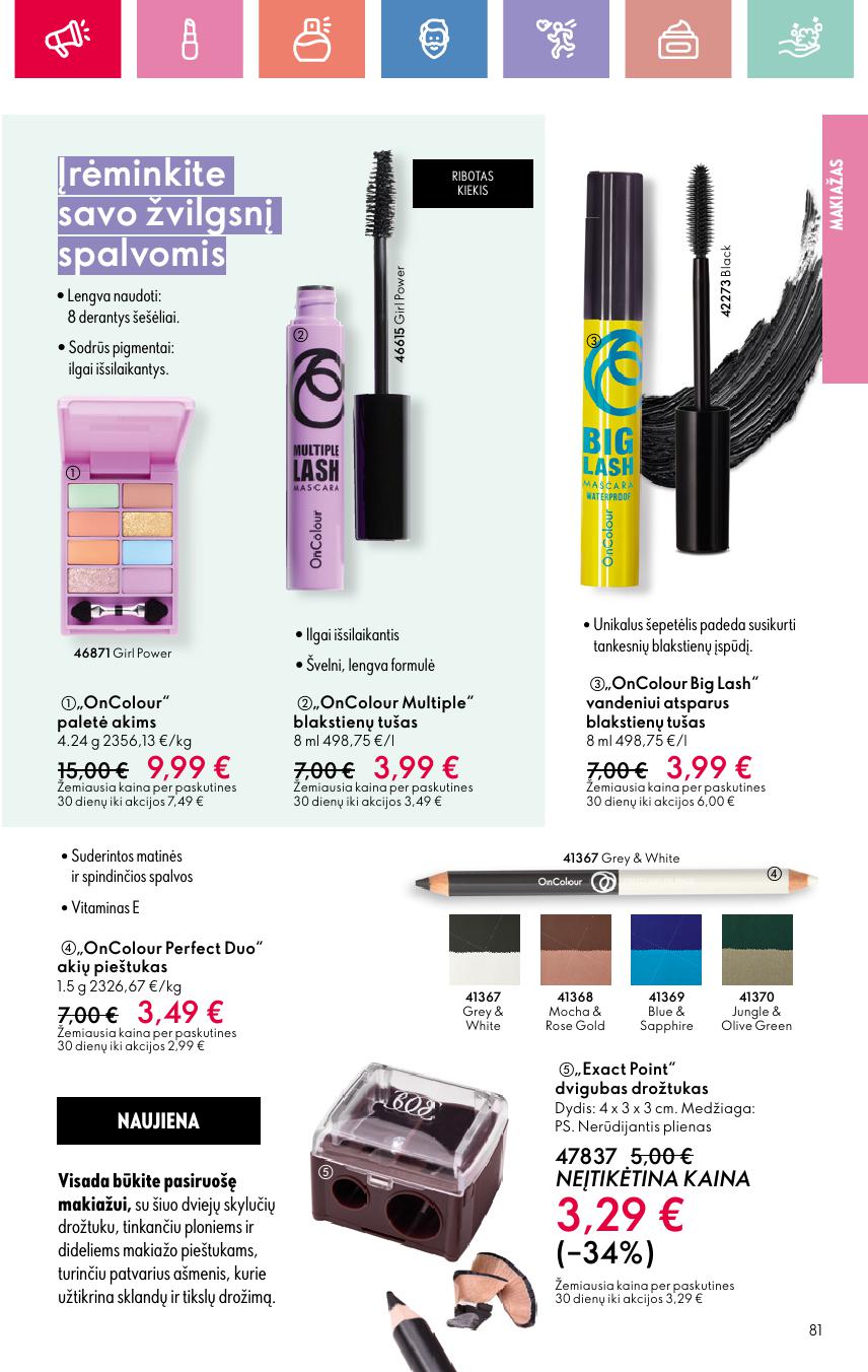 ORIFLAME katalogas galioja 2025.08.03 - 2025.08.23