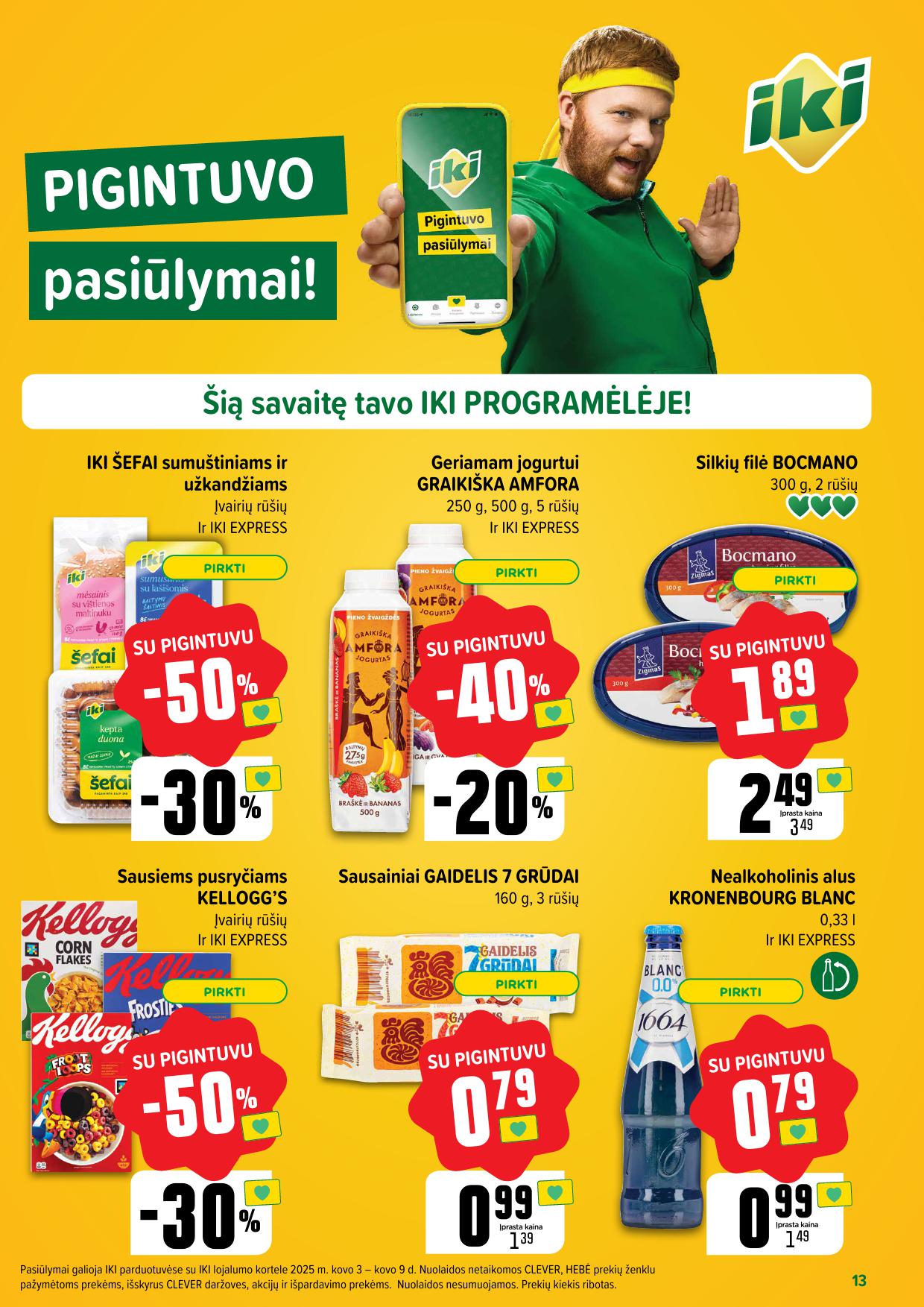 Naujausias IKI kaininis katalogas 2025.03.03 - 2025.03.09