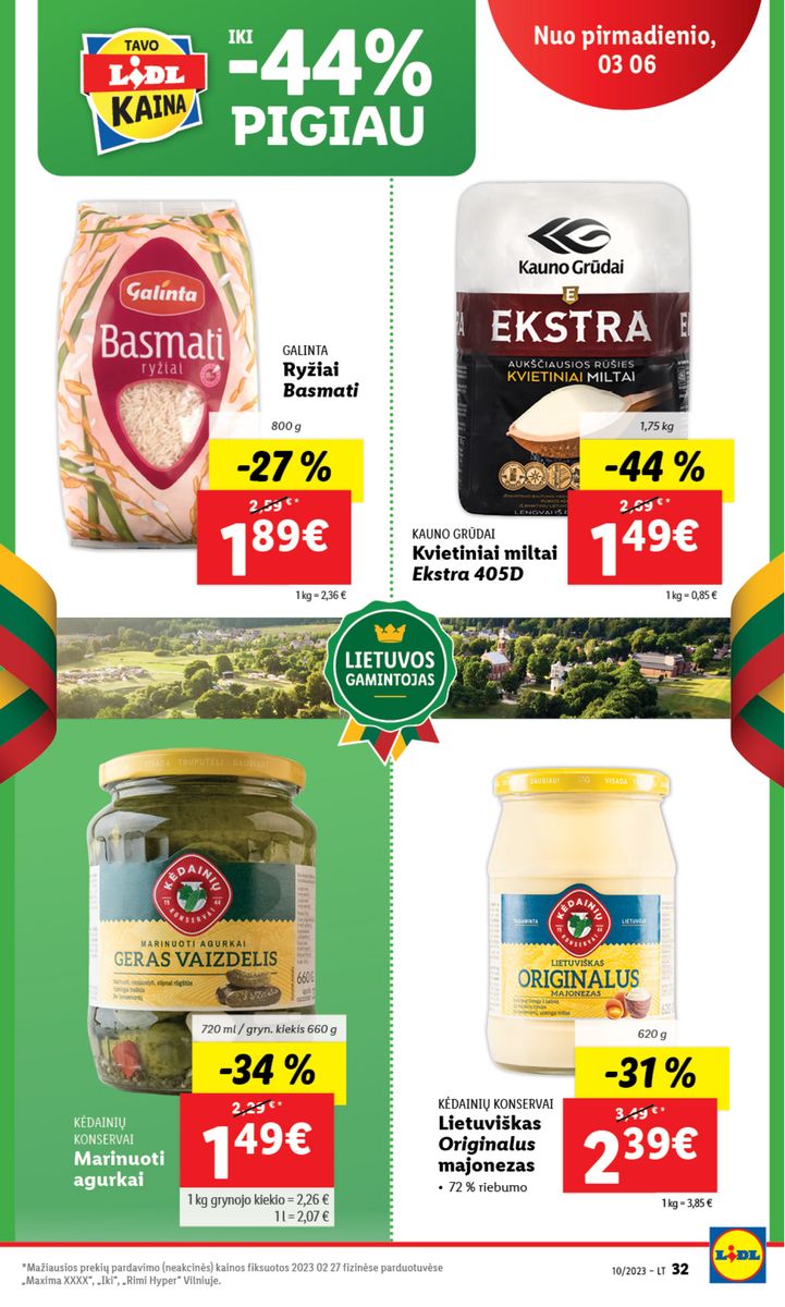 Naujausias LIDL kaininis katalogas 2023.03.06 - 2023.03.12