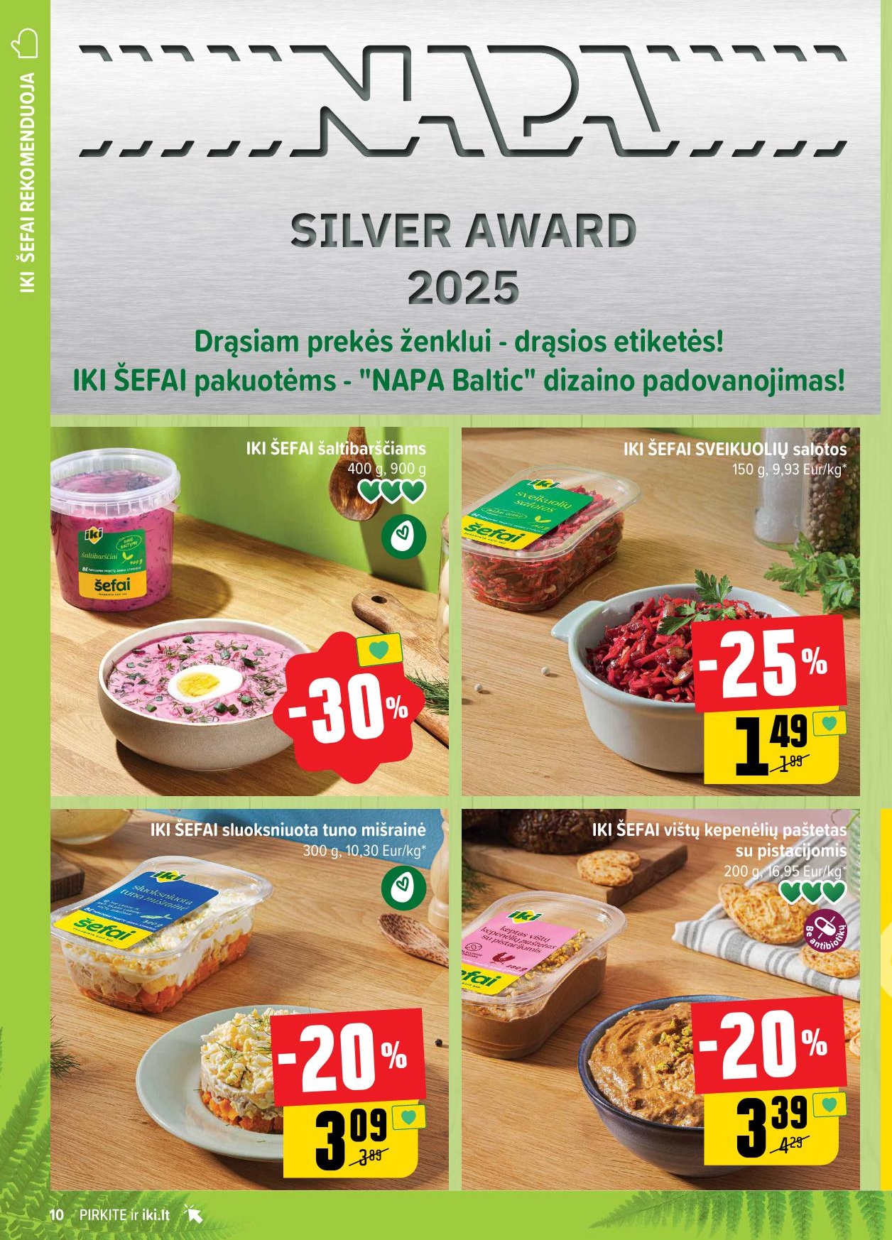 Naujausias IKI kaininis katalogas 2025.06.16 - 2025.06.22