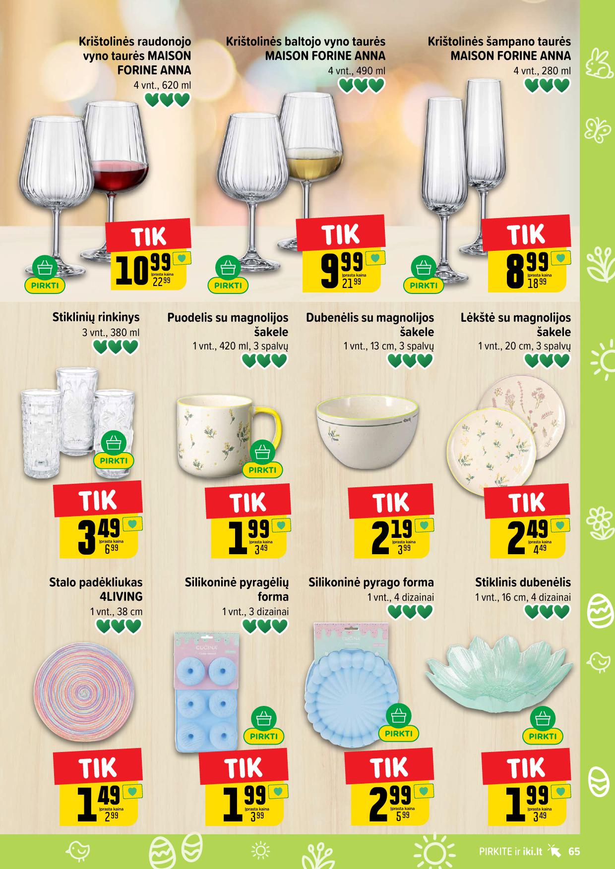 Naujausias IKI kaininis katalogas 2026.03.16 - 2026.03.22