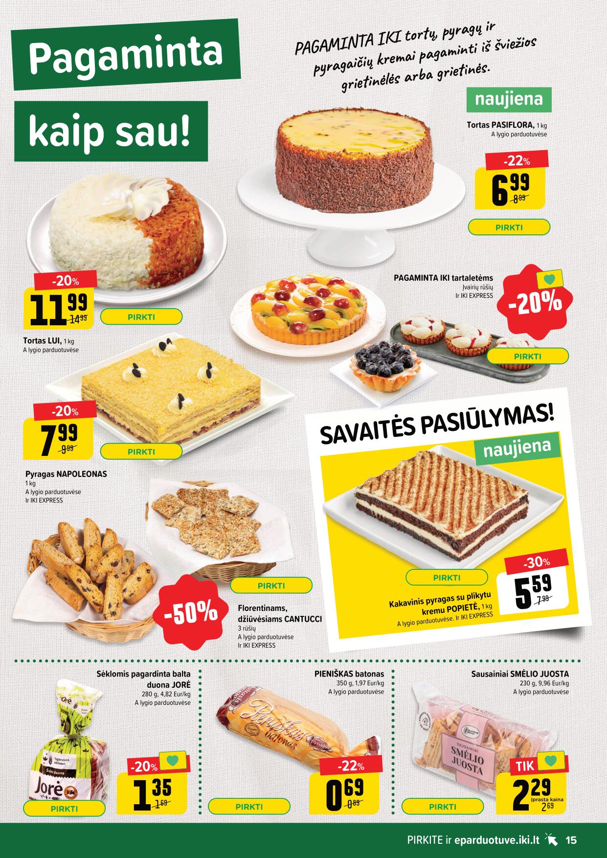 Naujausias IKI kaininis katalogas 2023.04.17 - 2023.04.23
