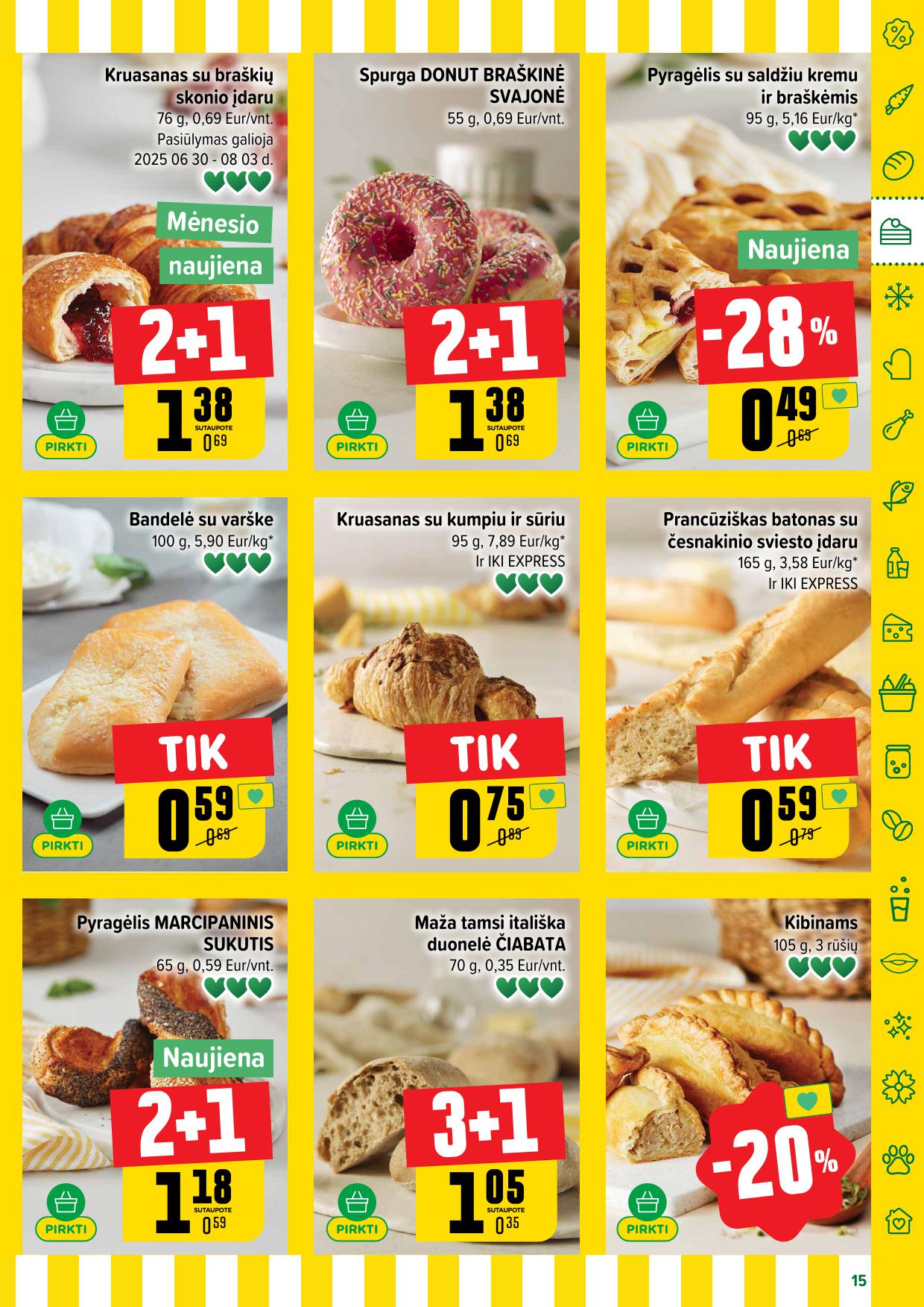 IKI SAVAITĖLĖ akcijų ir nuolaidų leidinys Nr.27 2025.06.30 - 2025.07.06