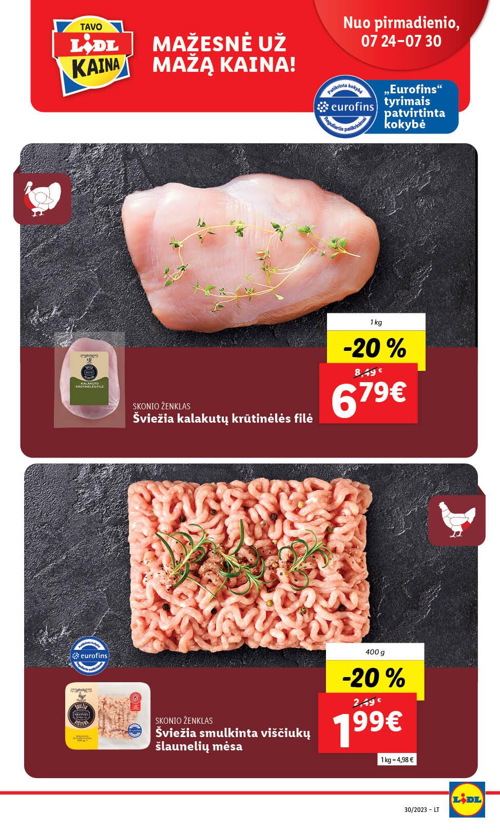 Naujausias LIDL kaininis katalogas 2023.07.24 - 2023.07.30