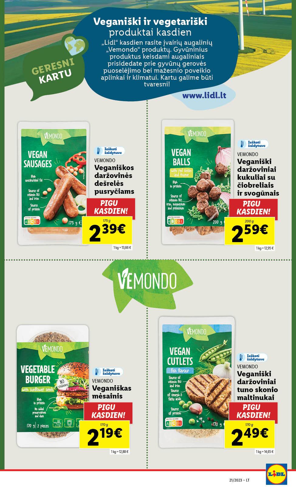 Naujausias LIDL kaininis katalogas 2023.05.22 - 2023.05.28