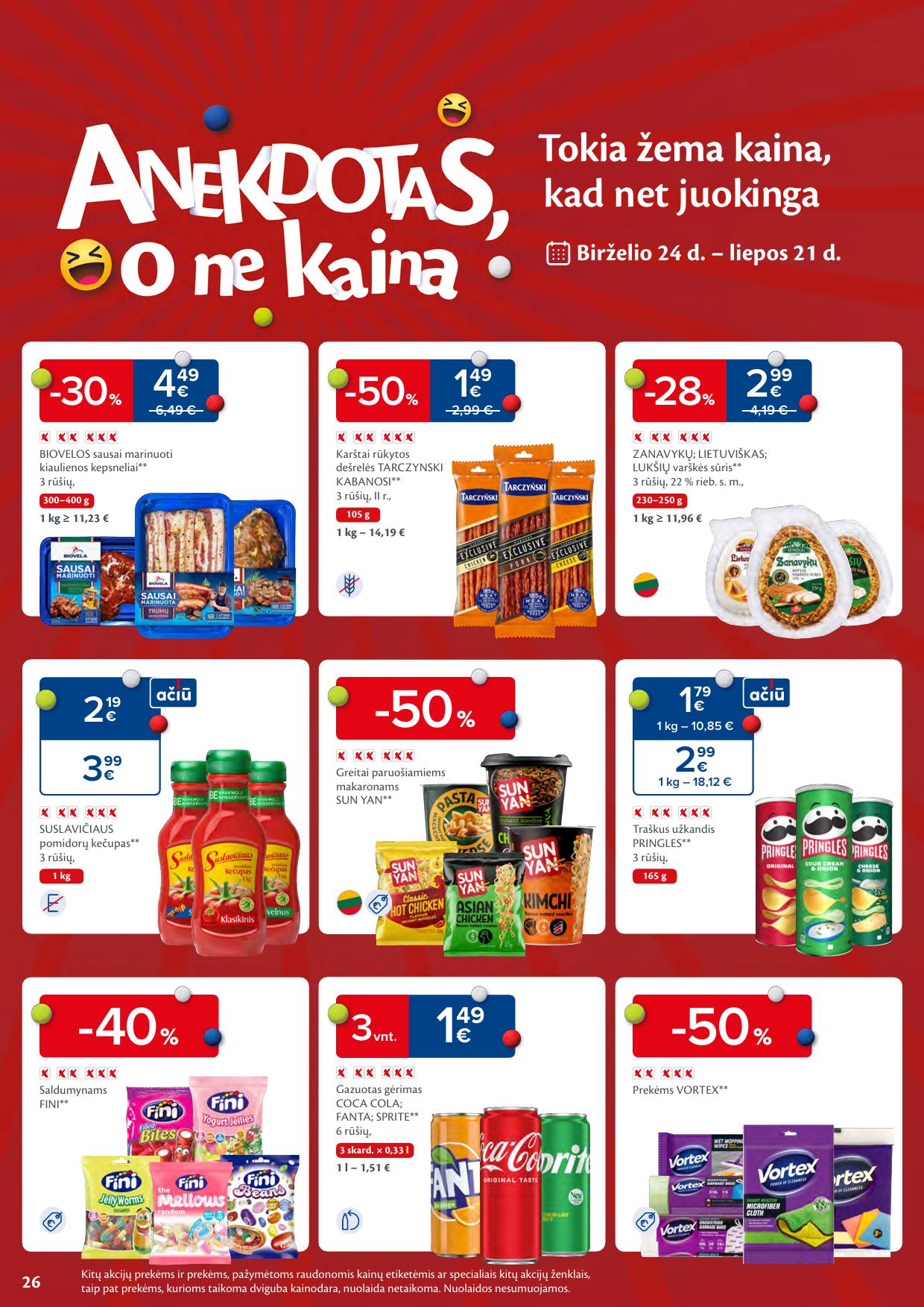 Naujausias MAXIMA kaininis katalogas 2025.06.24 - 2025.06.30