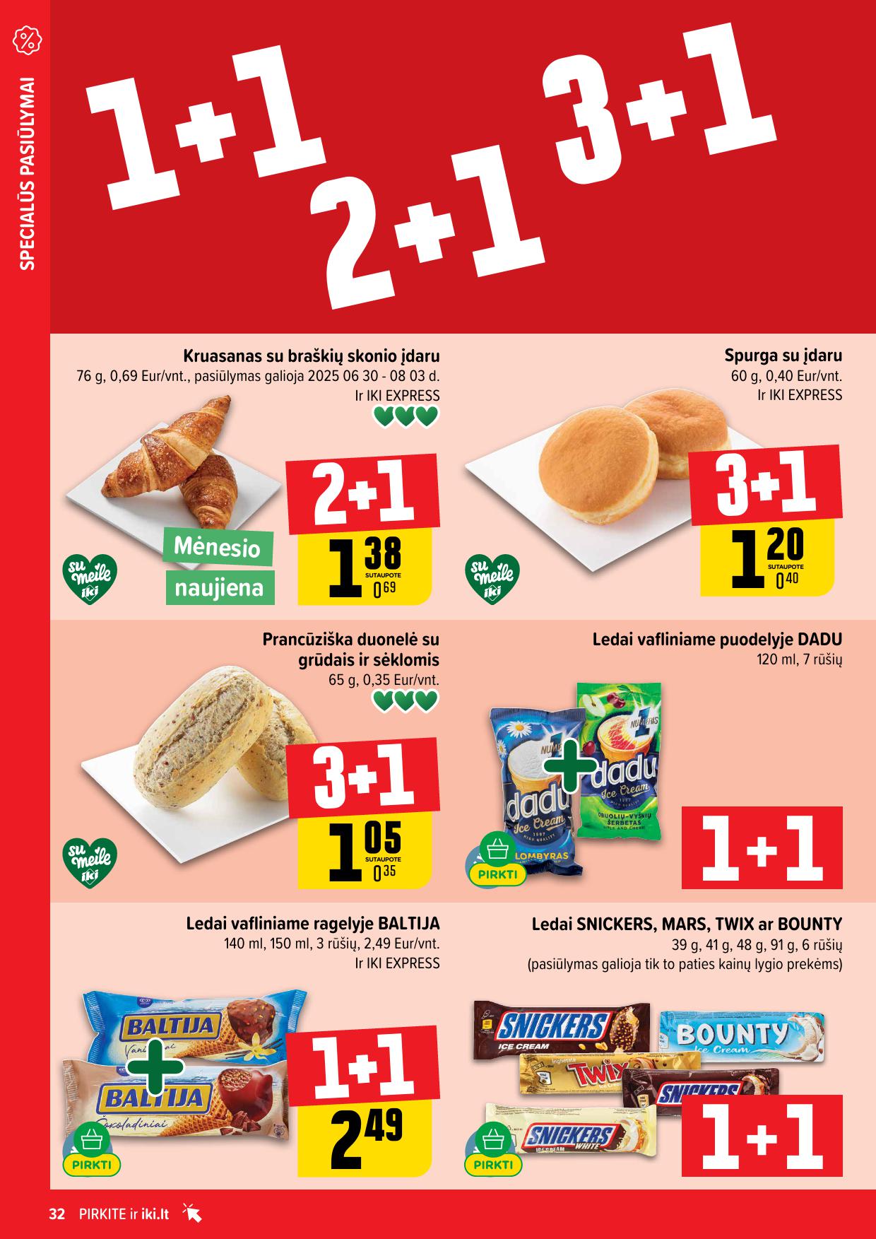 Naujausias IKI kaininis katalogas 2025.07.21 - 2025.07.27