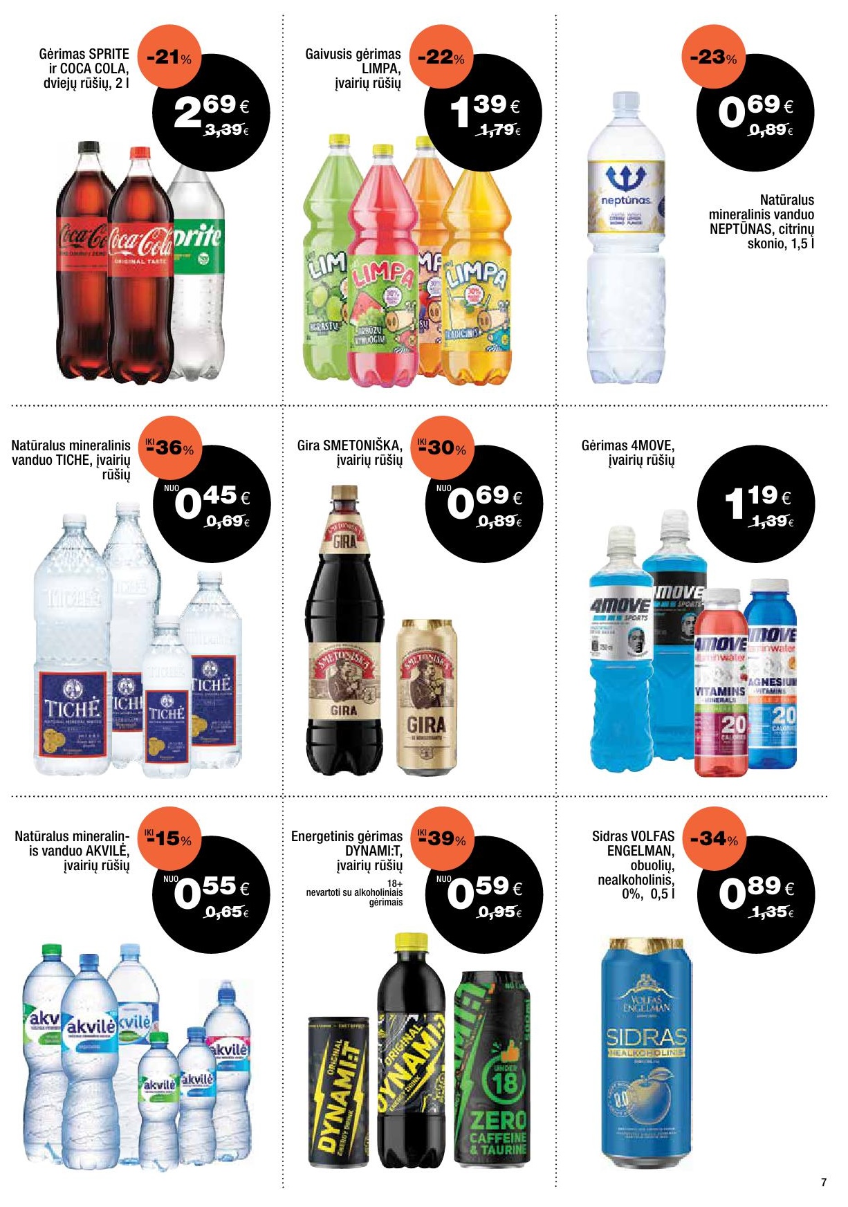 EXPRESS MARKET akcijų ir nuolaidų leidinys nuo 2026.07.12 iki 2026.08.01