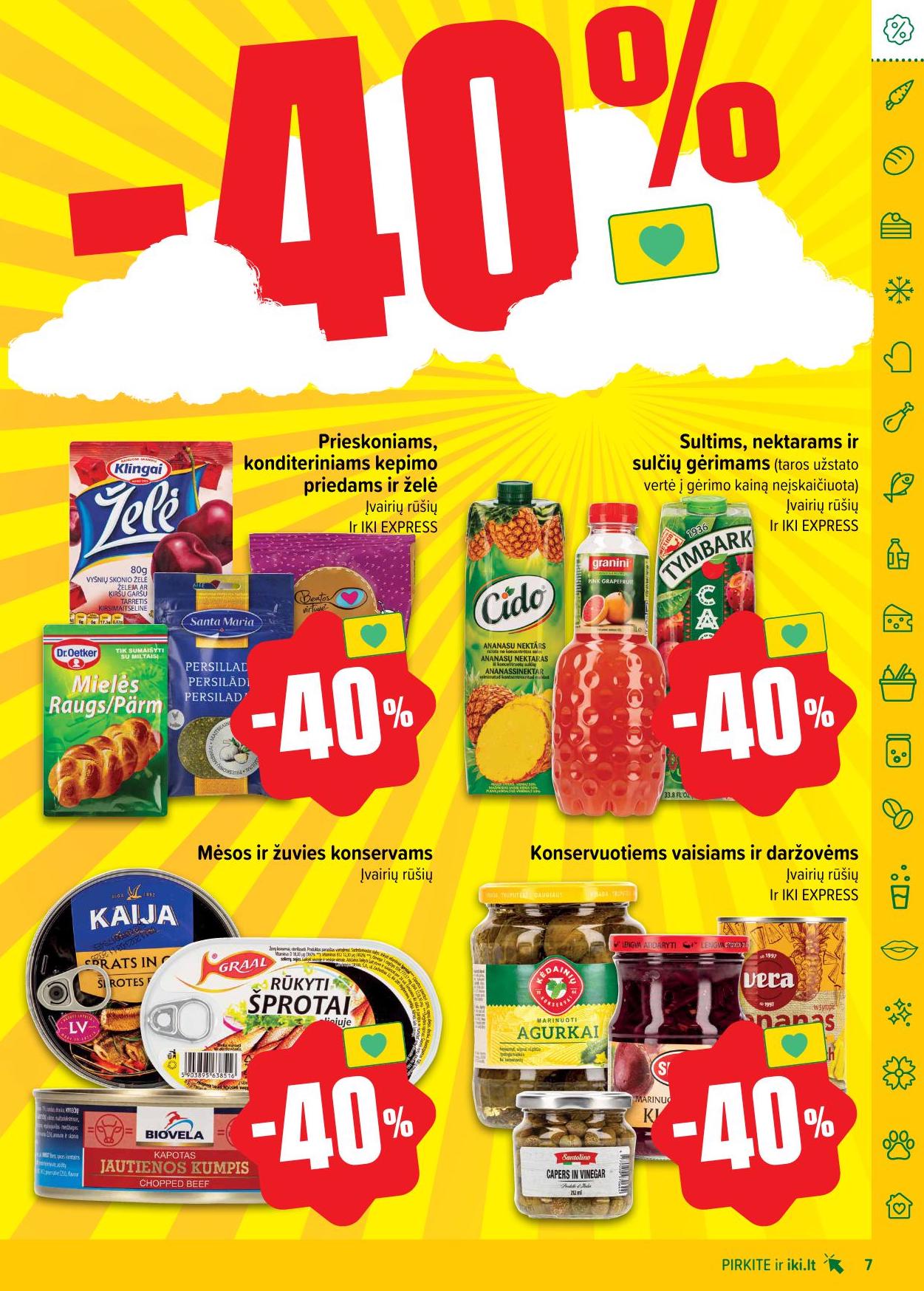 Naujausias IKI kaininis katalogas 2024.03.18 - 2024.03.24