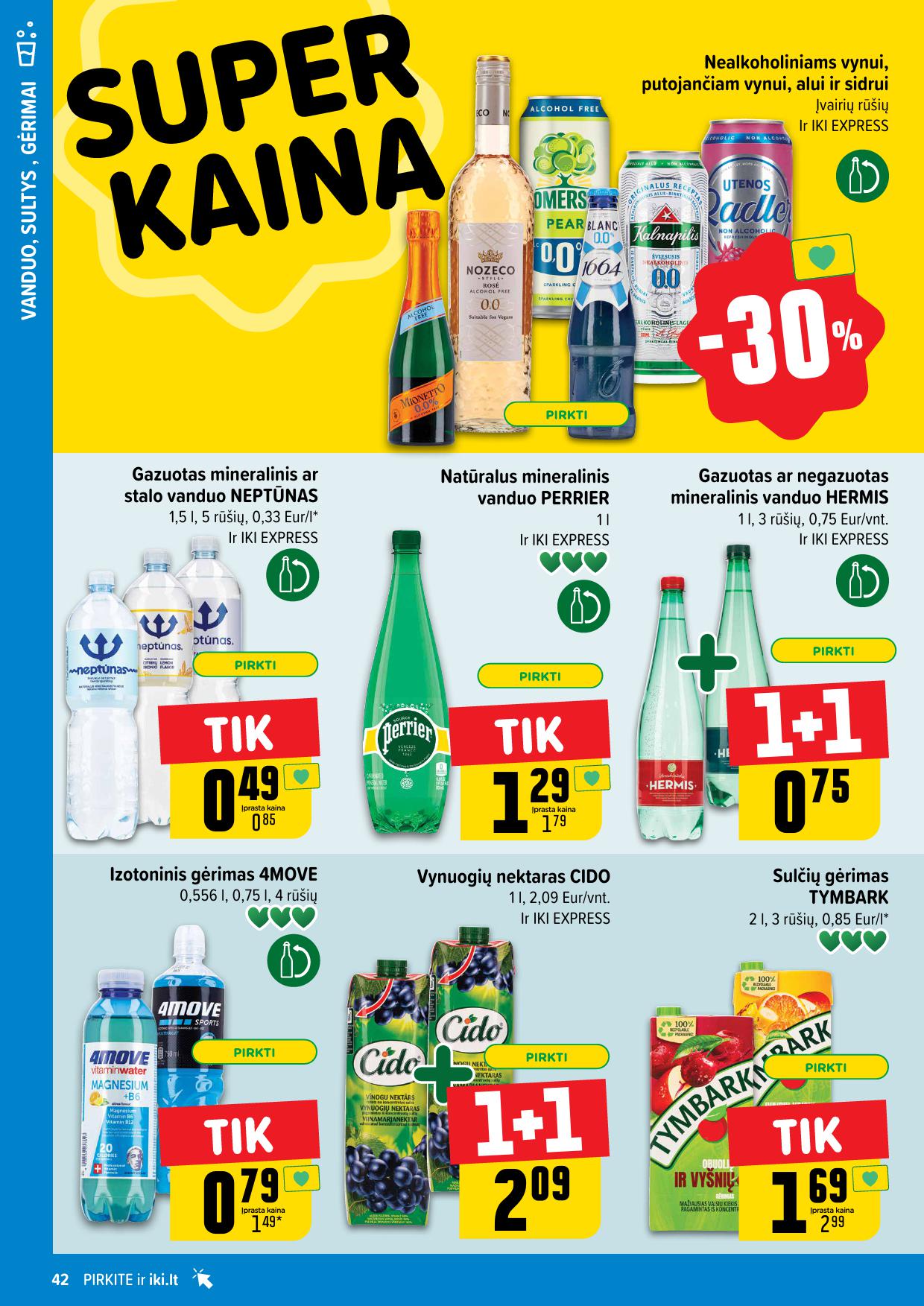 Naujausias IKI kaininis katalogas 2025.05.12 - 2025.05.18