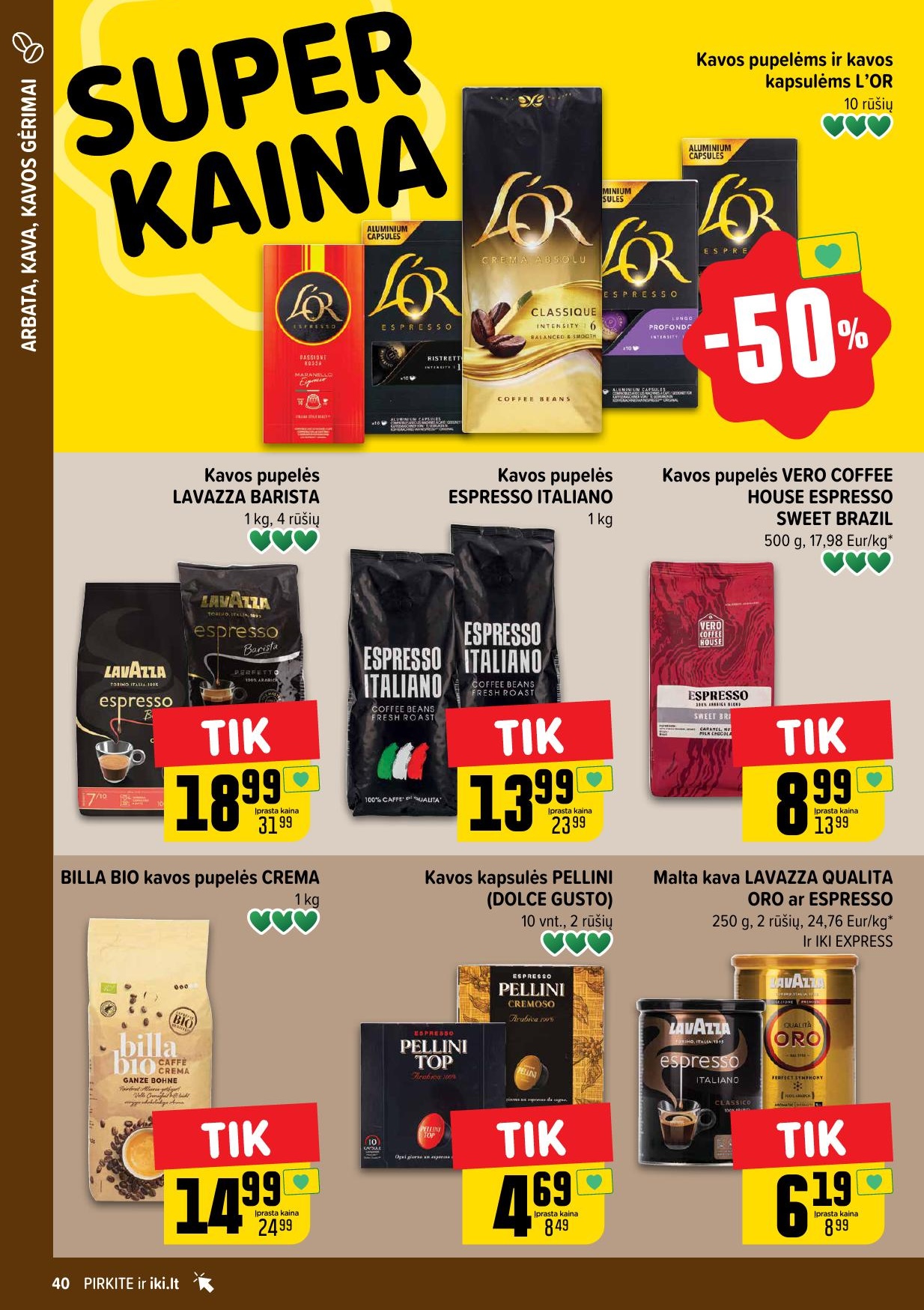 Naujausias IKI kaininis katalogas 2025.05.19 - 2025.05.25