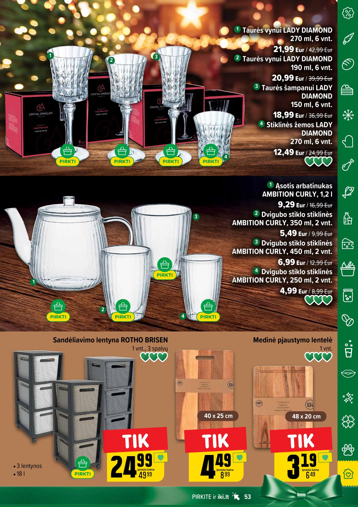 Naujausias IKI kaininis katalogas 2025.11.10 - 2025.11.16