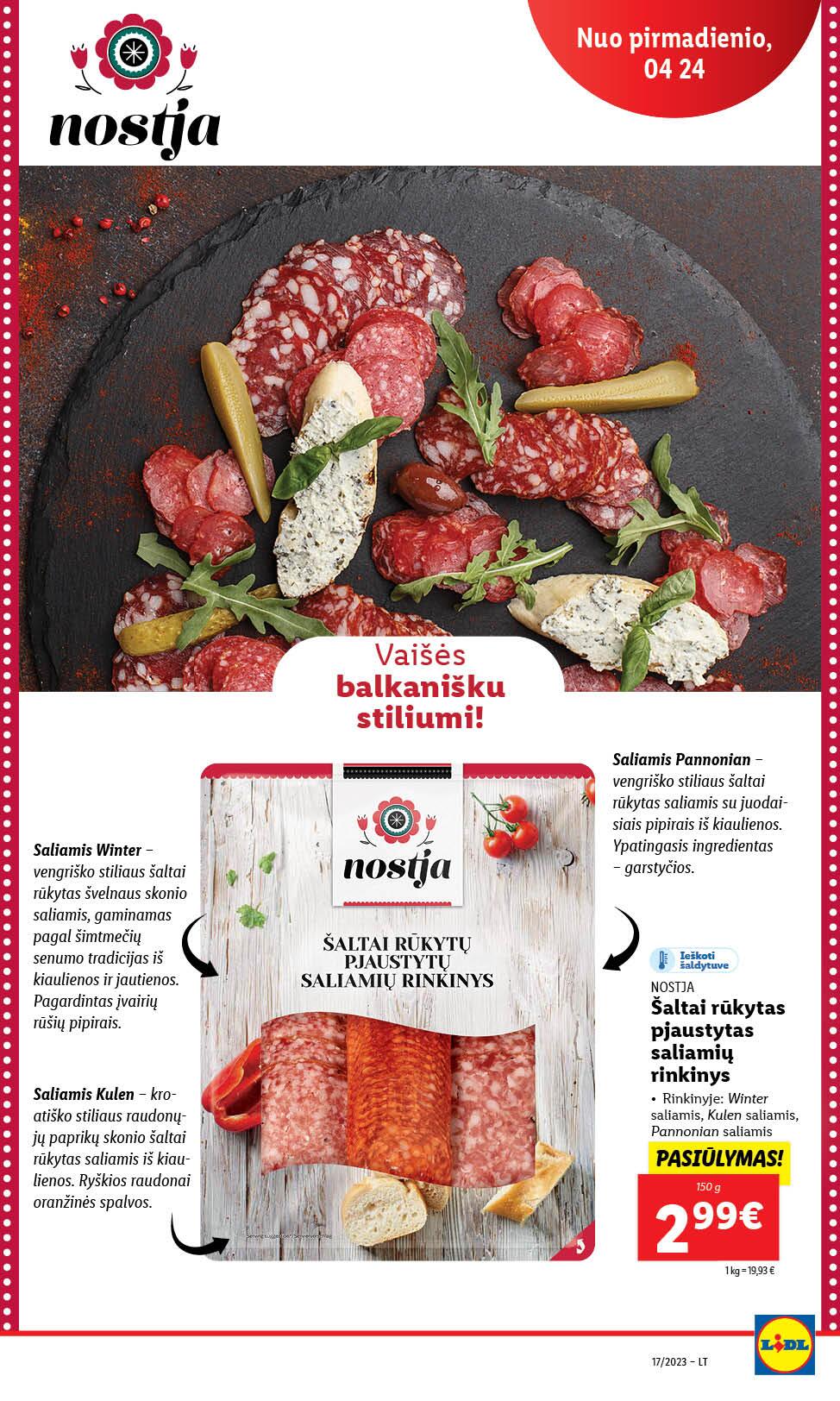 Naujausias LIDL kaininis katalogas 2023.04.24 - 2023.04.30