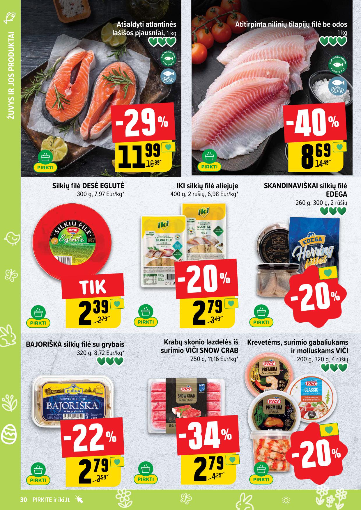Naujausias IKI kaininis katalogas 2026.03.16 - 2026.03.22