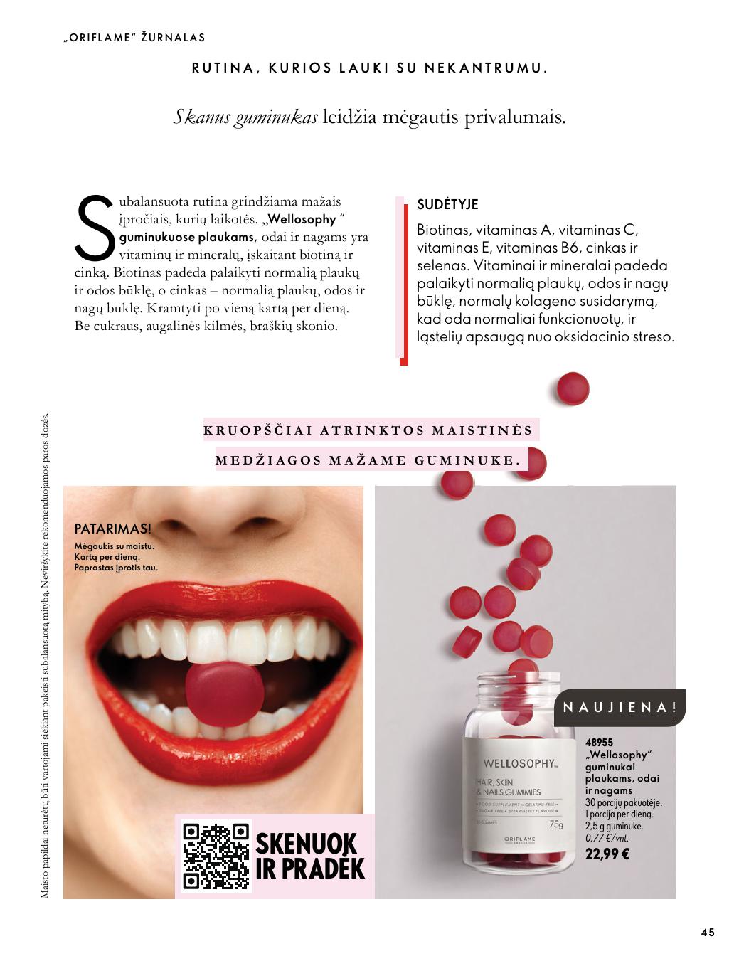 ORIFLAME katalogas galioja 2026.10.07 - 2026.11.17