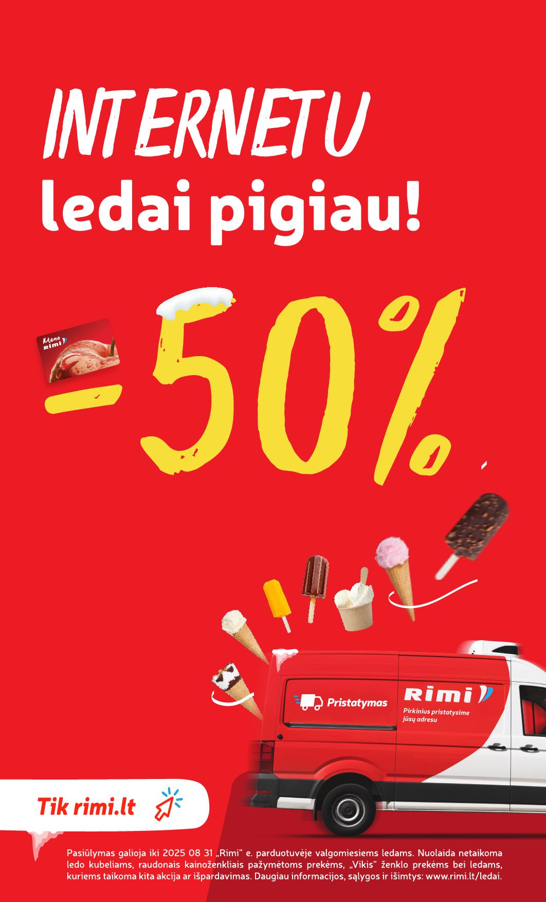 Naujausias RIMI kaininis katalogas 2025.07.15 - 2025.07.21