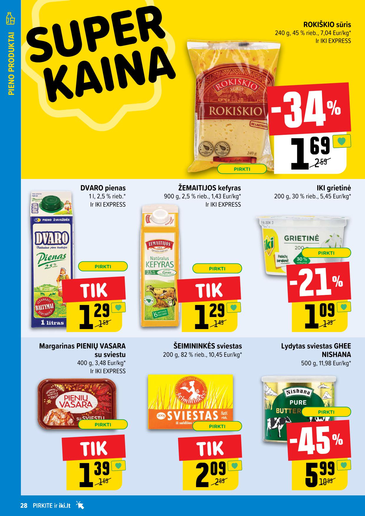 Naujausias IKI kaininis katalogas 2024.09.23 - 2024.09.29