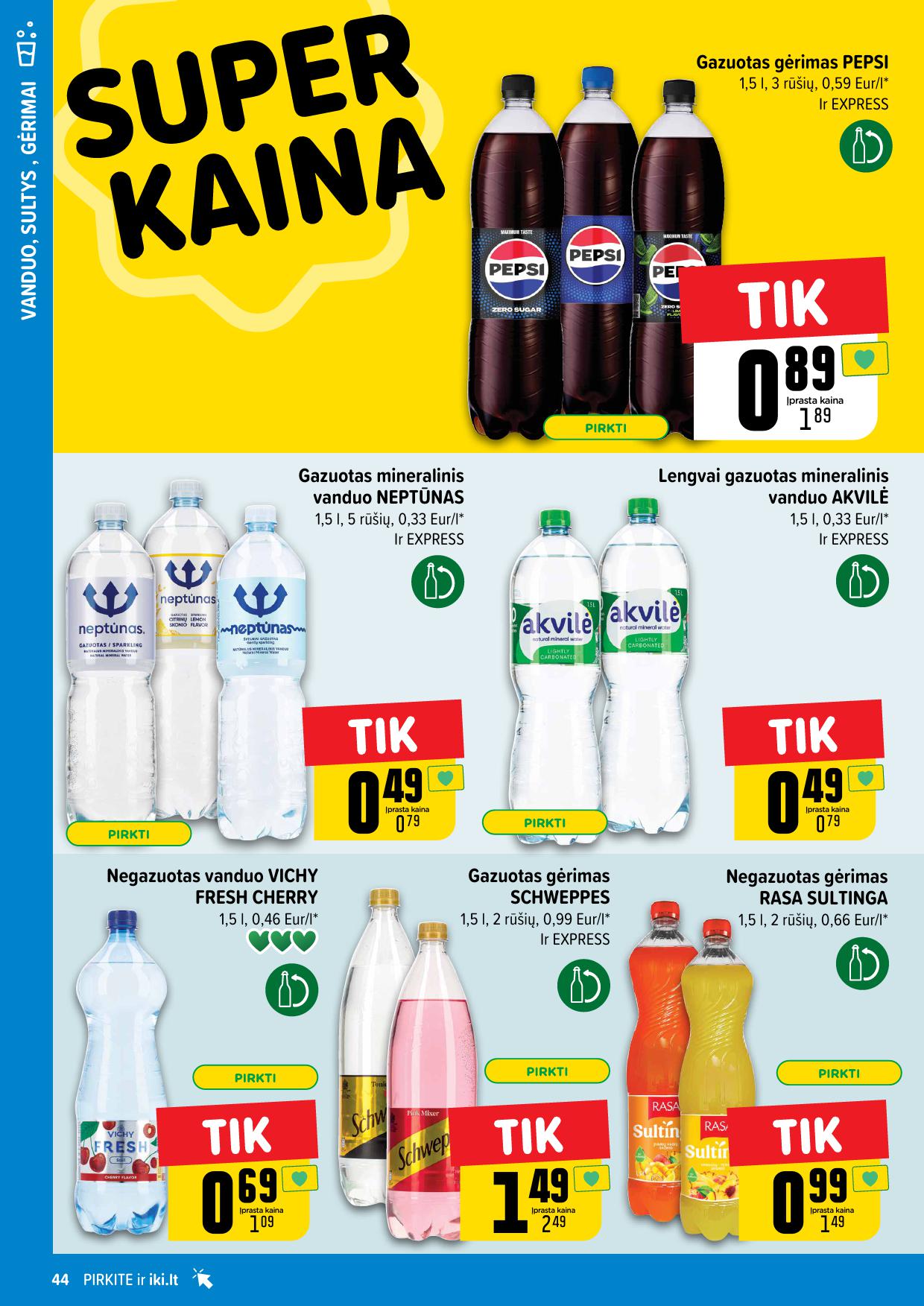 Naujausias IKI kaininis katalogas 2024.10.21 - 2024.10.27