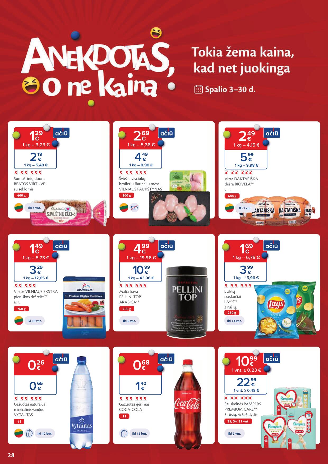 Naujausias MAXIMA kaininis katalogas 2023.10.24 - 2023.10.30