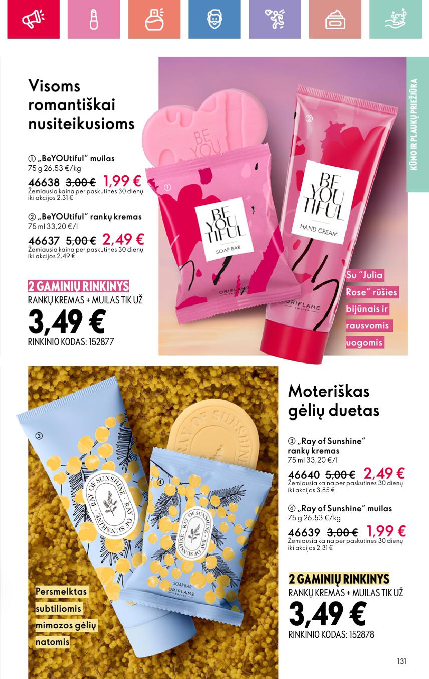 Naujas ORIFLAME katalogas galioja 2025.05.11 - 2025.05.31