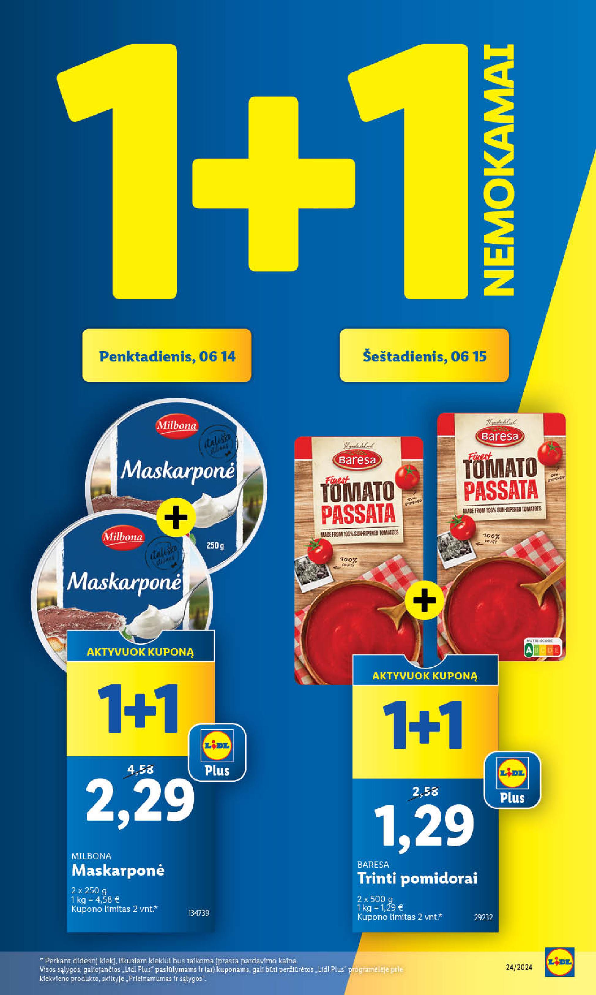 Naujausias LIDL kaininis katalogas 2024.06.10 - 2024.06.16