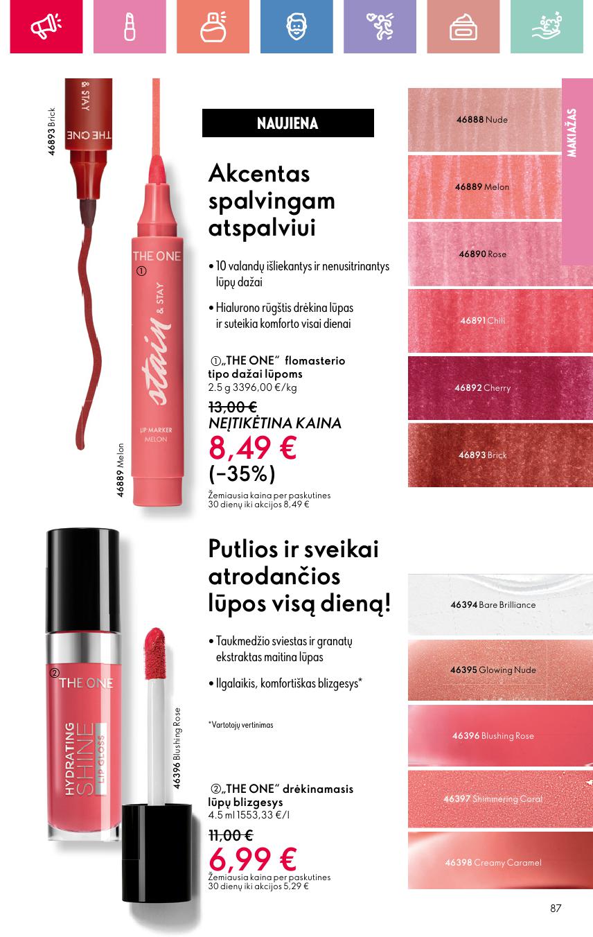 Naujas ORIFLAME katalogas galioja 2025.06.22 - 2025.07.12