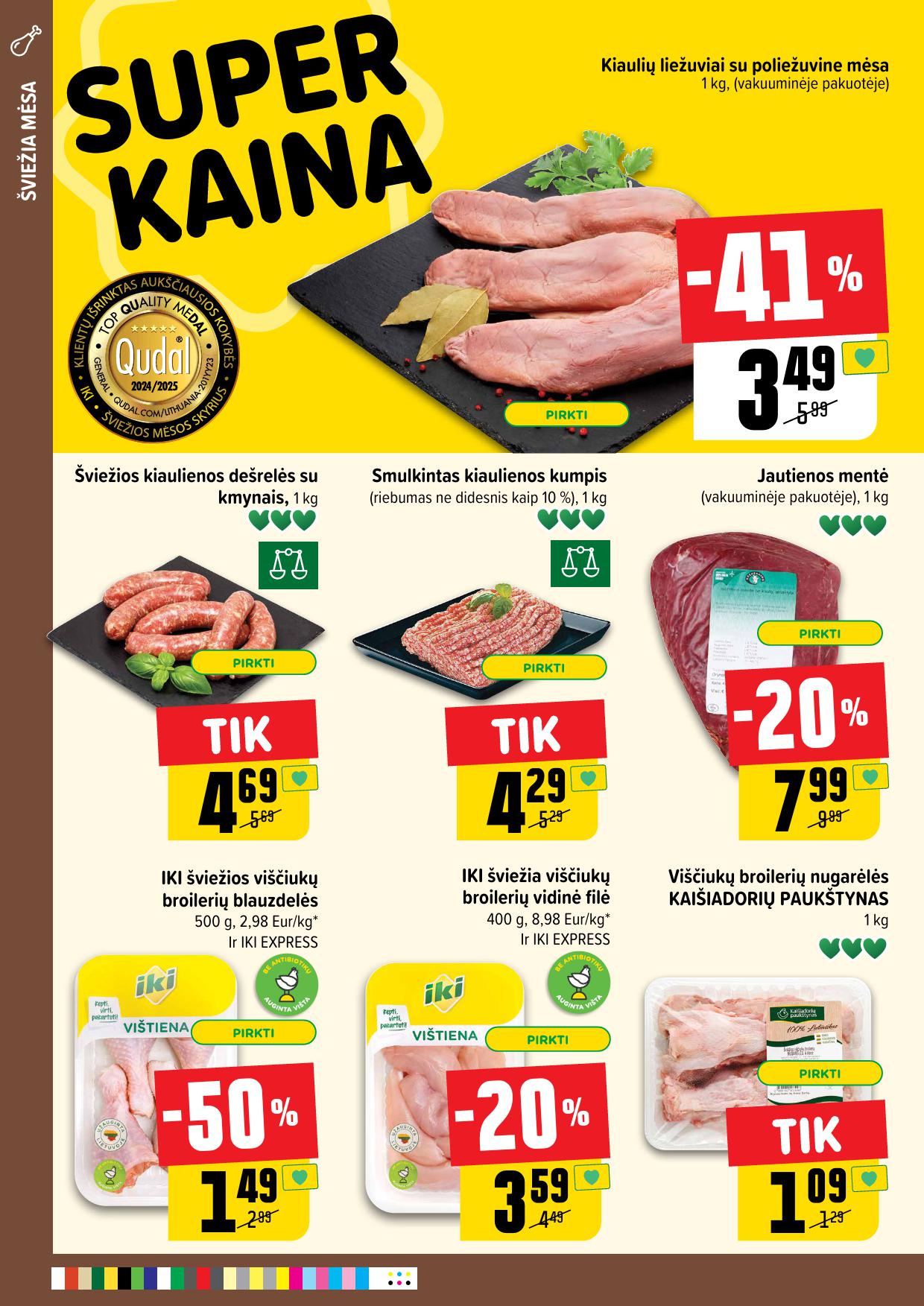 Naujausias IKI kaininis katalogas 2024.10.28 - 2024.11.03