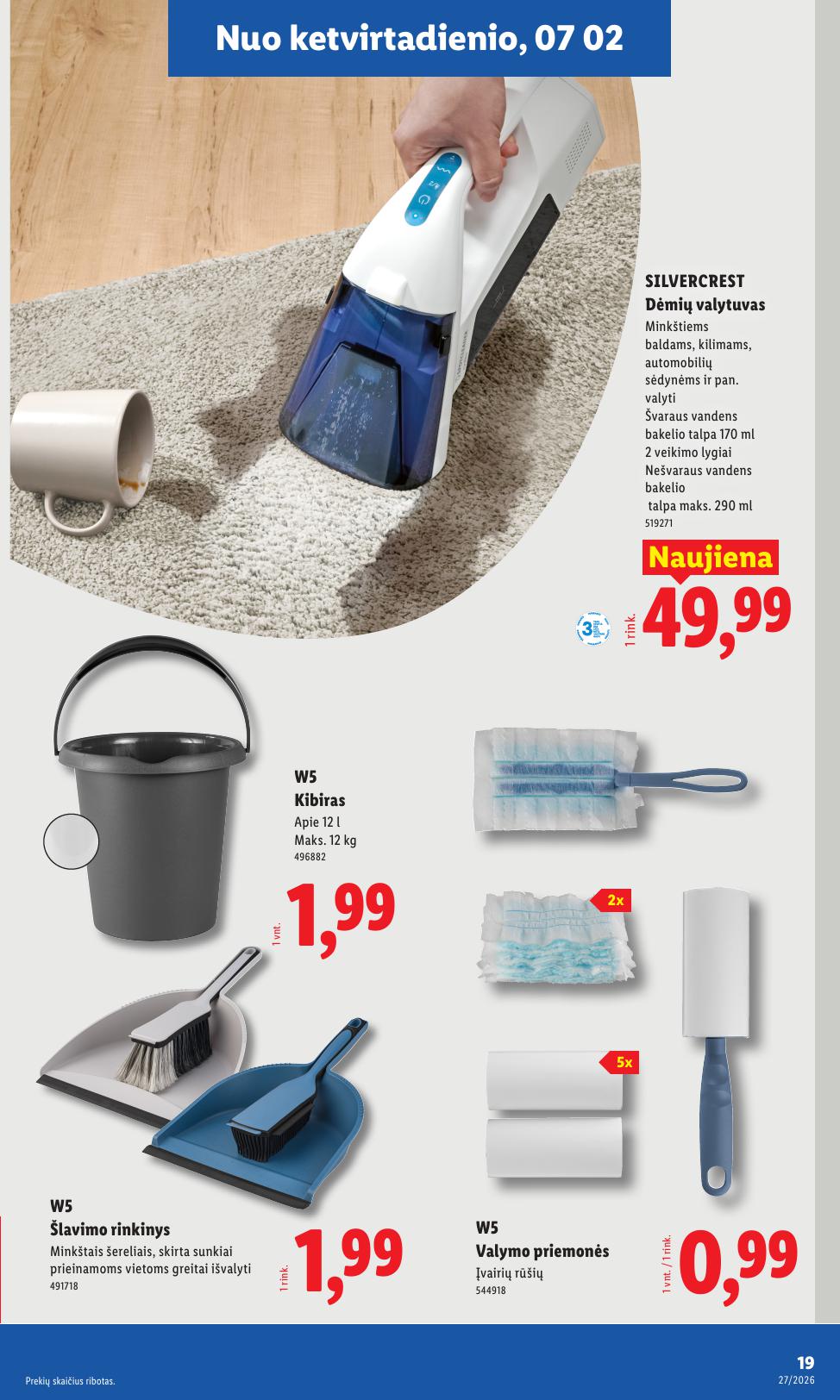 LIDL ne maisto prekių leidinys 2026.06.29 - 2026.07.05