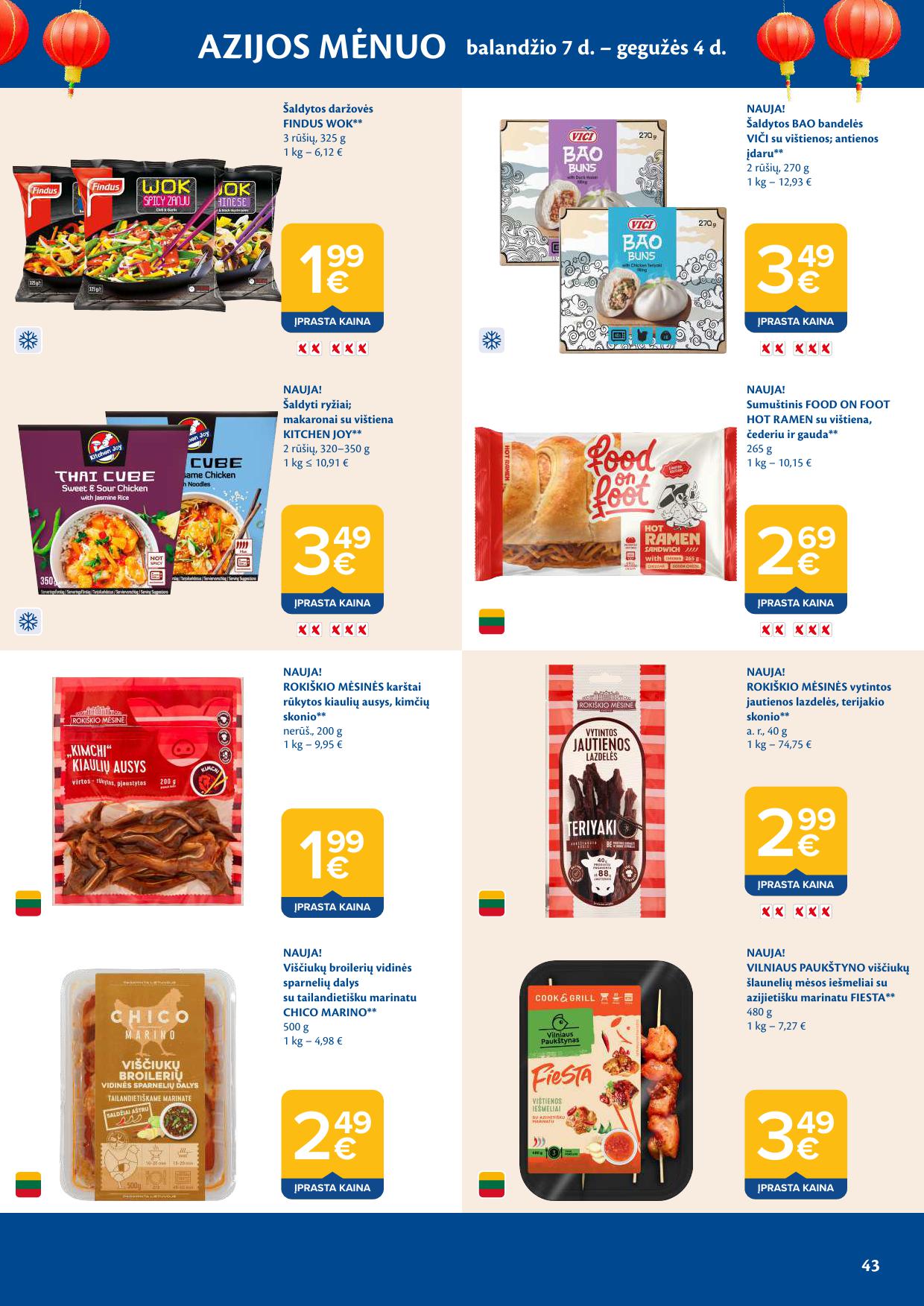 MAXIMA akcijų ir nuolaidų leidinys Nr.17 2026.04.21 - 2026.04.27