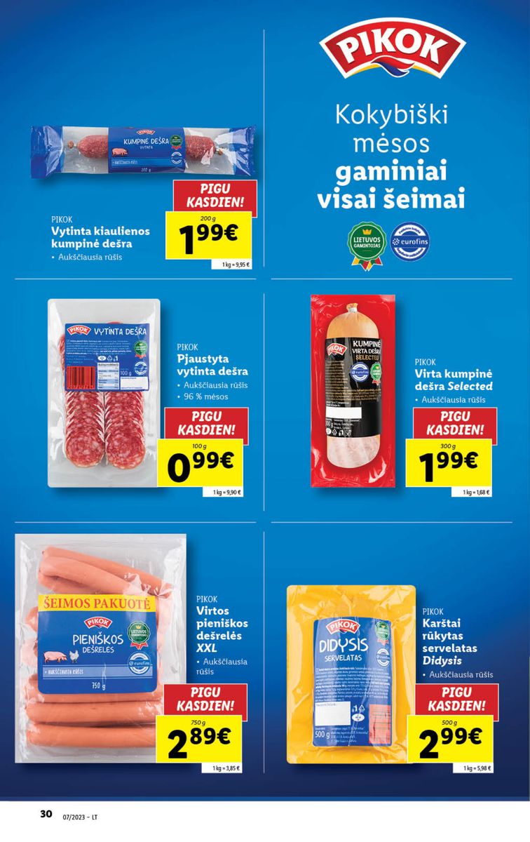 Naujausias LIDL kaininis katalogas 2023.02.13 - 2023.02.19 